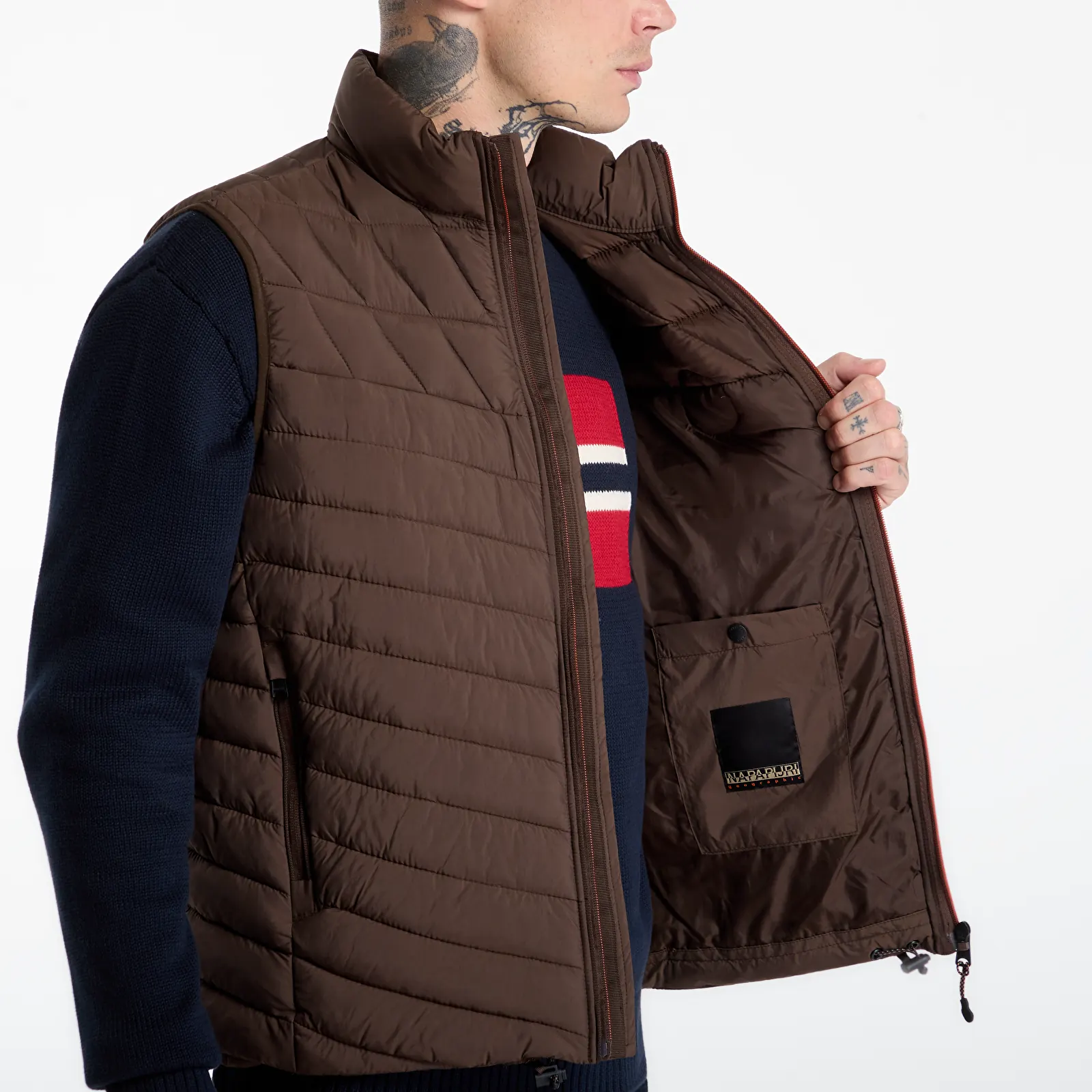 Vests Napapijri A-Lapaz Vest Demitasse