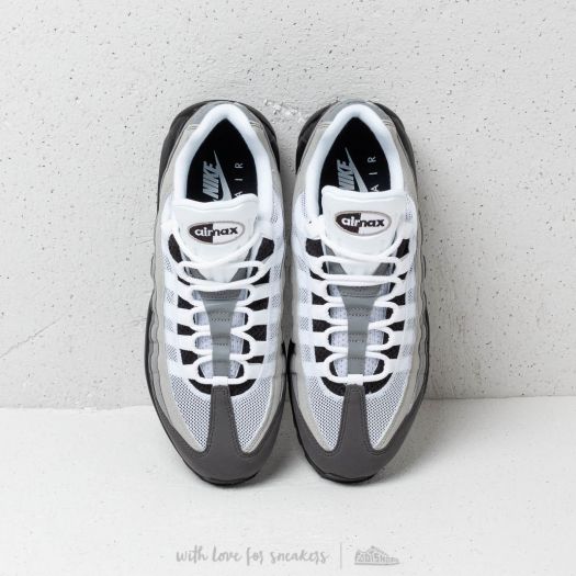 Men's air max 95 og shoes - black/white/granite shop