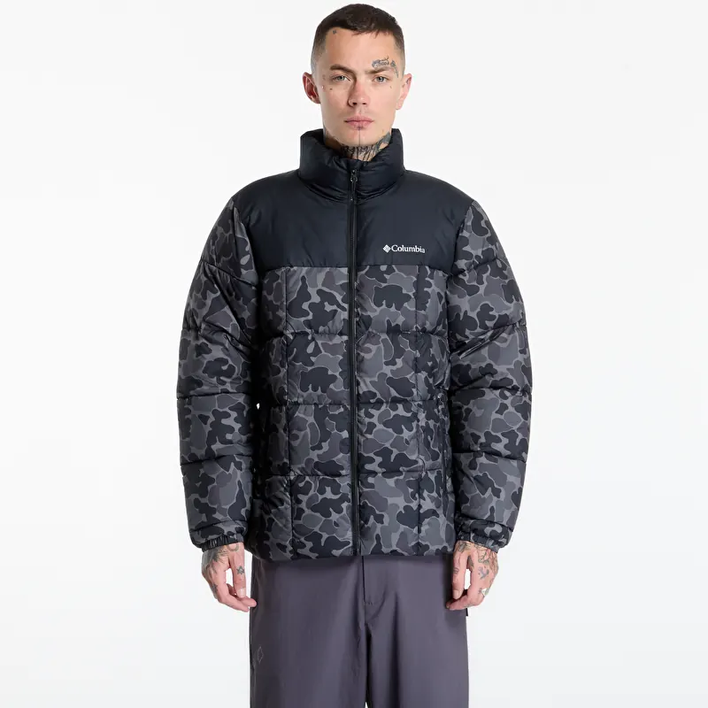 Columbia Puffect™ IV Printed Jacket Black Puzzle Camo, Black