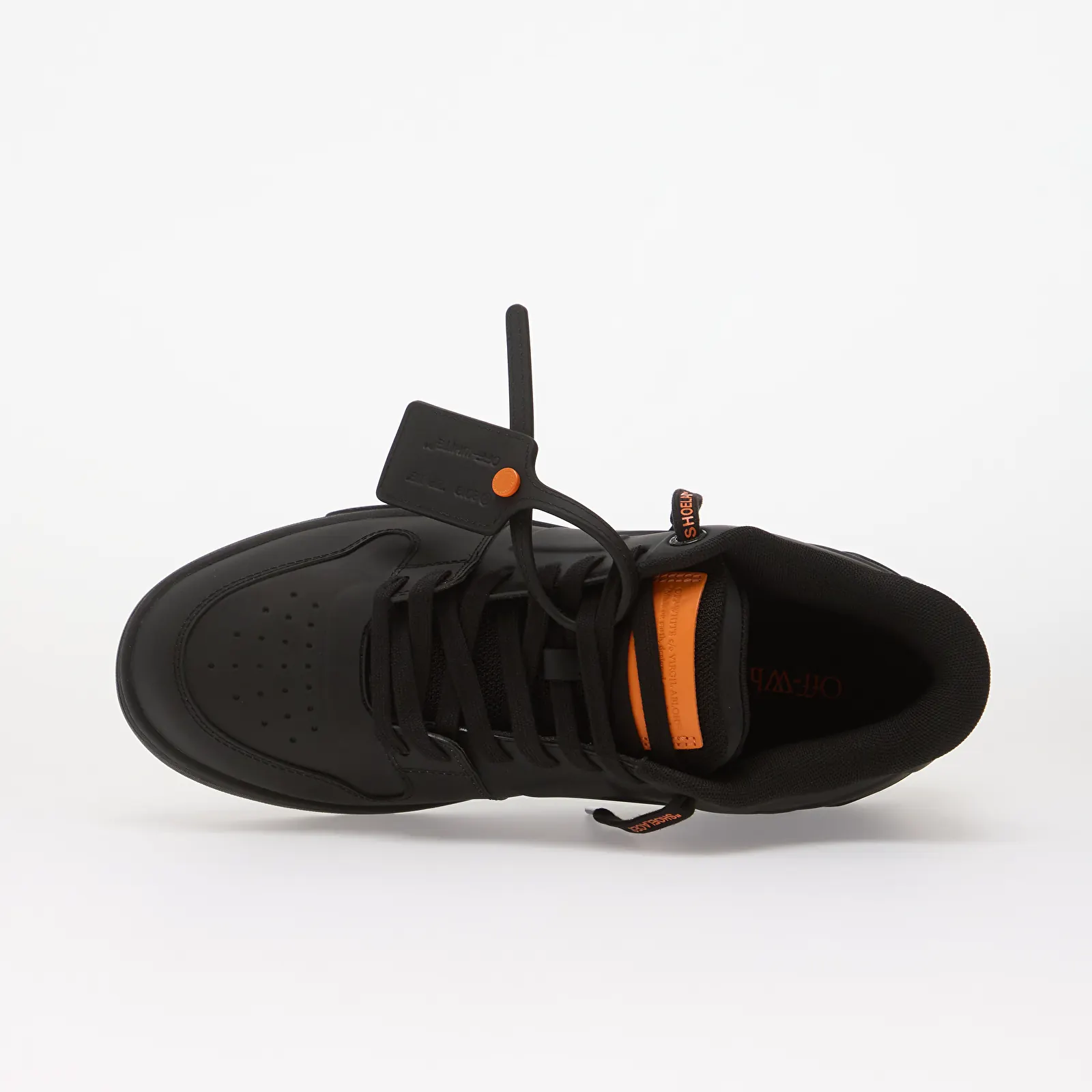 Sneakers voor heren Off-White Out Of Office Molded Sneakers Black/ Orange