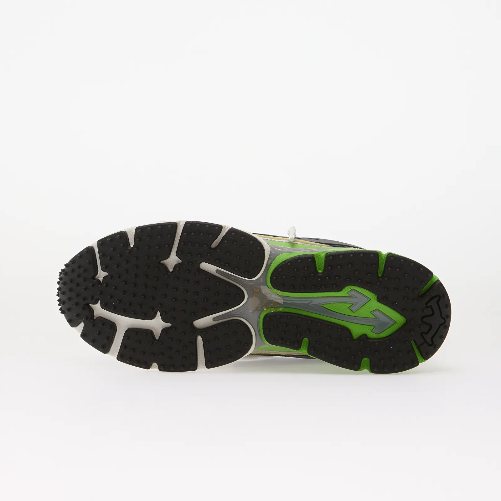 Joggesko for menn Off-White Be Right Back Sneakers Grey/ Neon Green