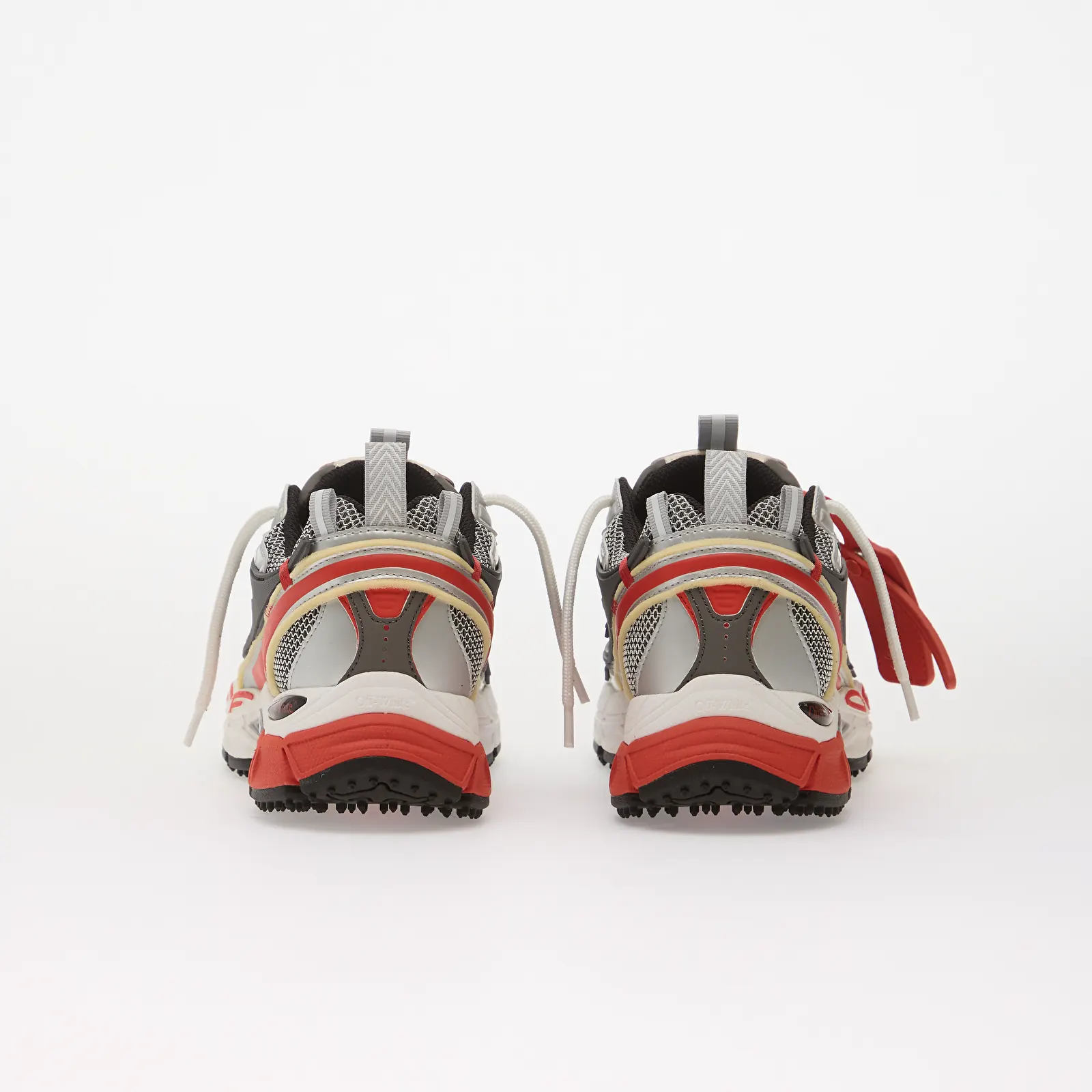 Joggesko for menn Off-White Be Right Back Sneakers Grey/ Red
