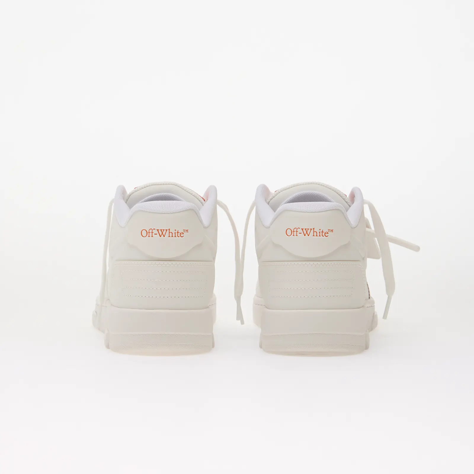 Men's sneakers Off-White Out Of Office Molded Sneakers White/ Orange