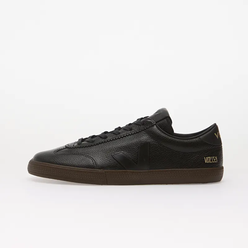 Veja Volley Signature Grained Oiled Leath Black/ Eagle