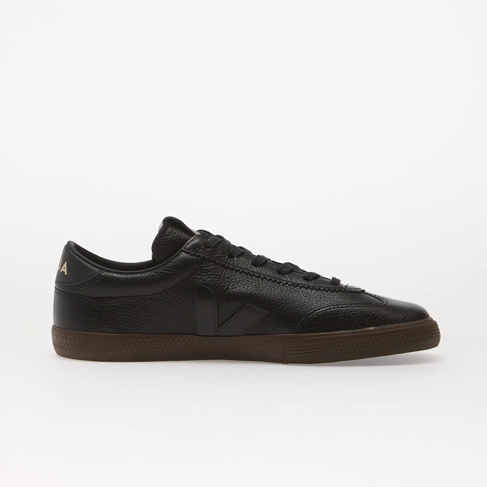 Férfi cipők Veja Volley Signature Grained Oiled Leath Black/ Eagle