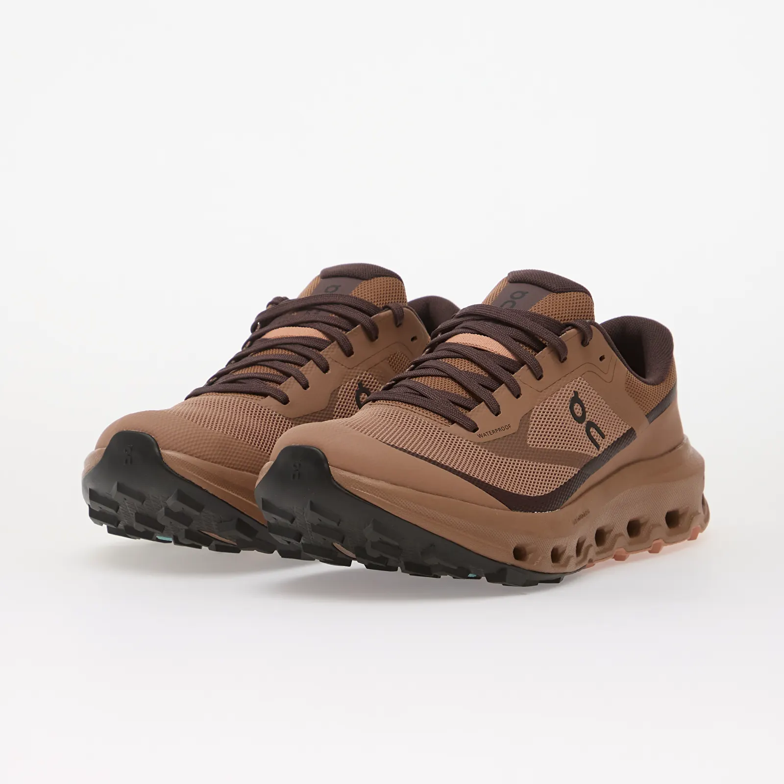 Sneakers uomo On Cloudvista 3 Waterproof Portobello/ Mulberry
