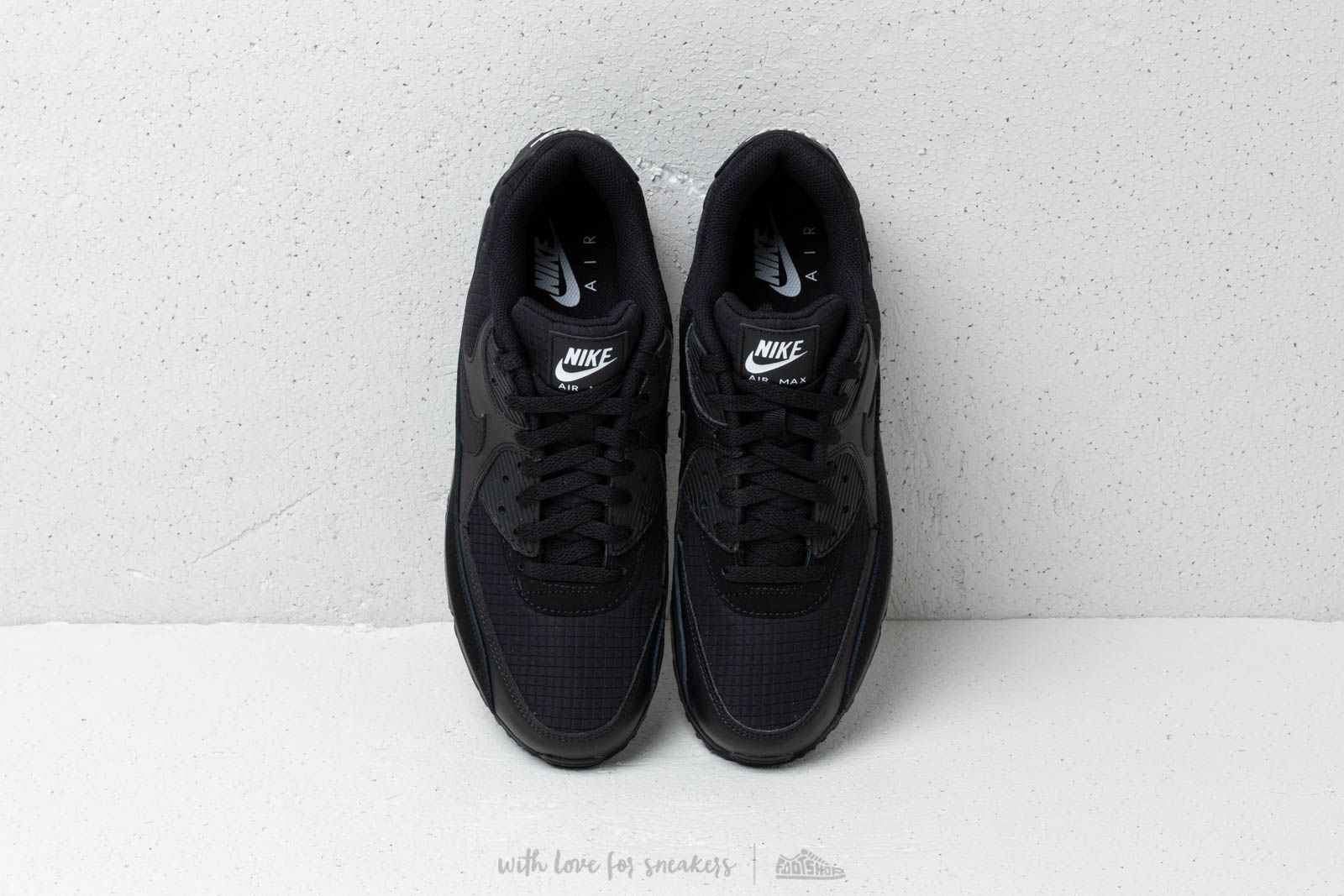 Herren Sneaker und Schuhe Nike Air Max 90 Essential Black/ White