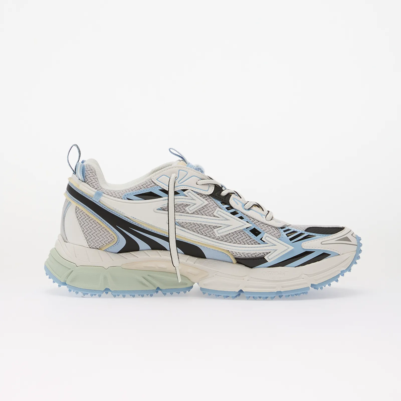 Joggesko for menn Off-White Be Right Back Sneakers White/ Light Blue