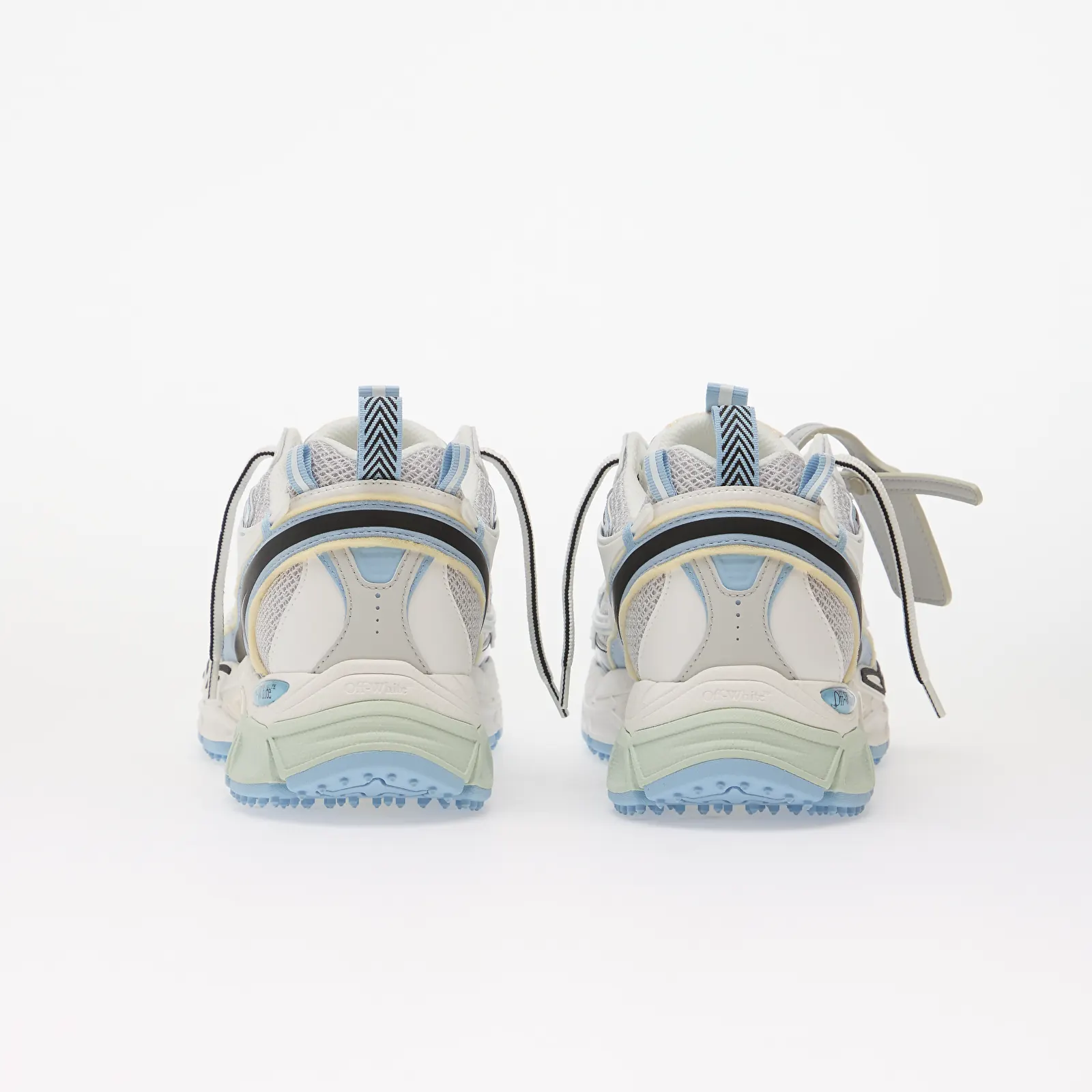 Joggesko for menn Off-White Be Right Back Sneakers White/ Light Blue