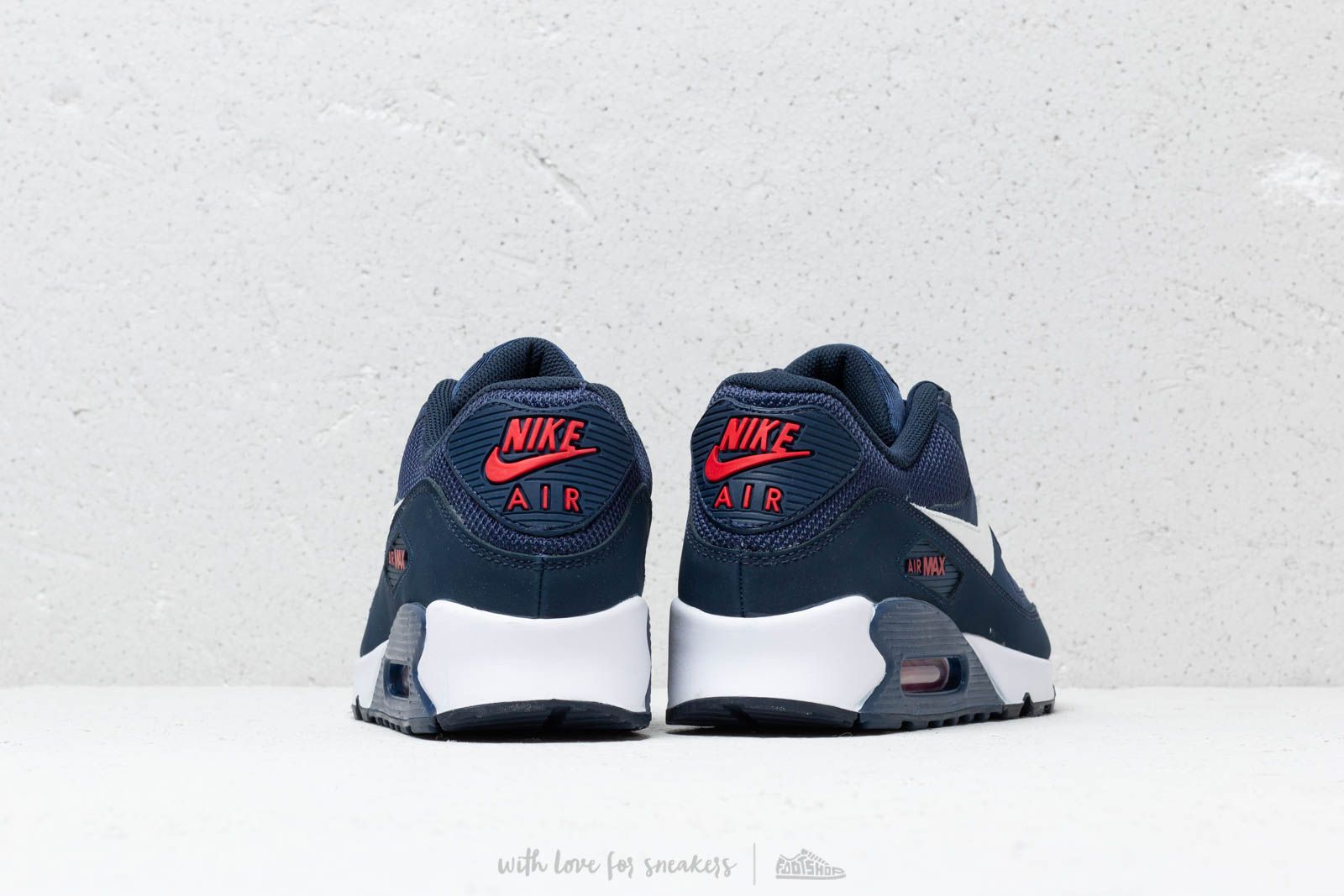 Nike air max 90 essential navy white red new arrivals