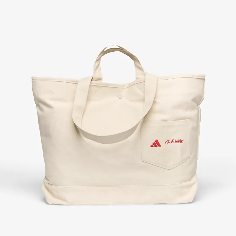 Laukku adidas x Tyrrell Winston Tote Bag Wonder White/ Black