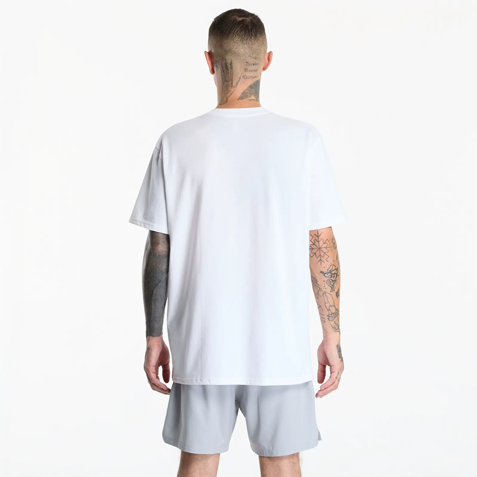 T-shirts til mænd Under Armour Curry LC Logo Tee White