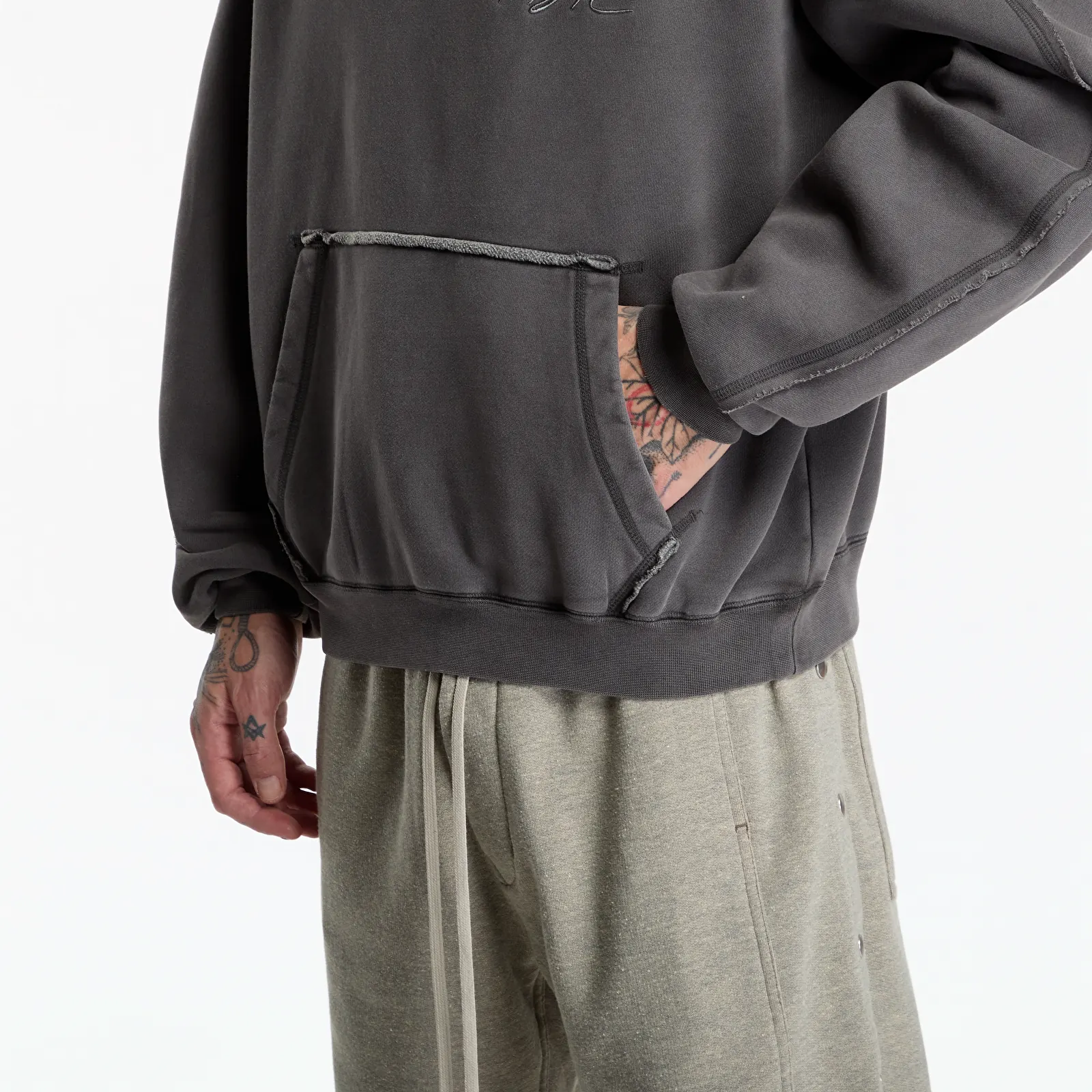 Hoodies and sweatshirts  Jordan Flight LDN Men's Fleece Pullover Top Black