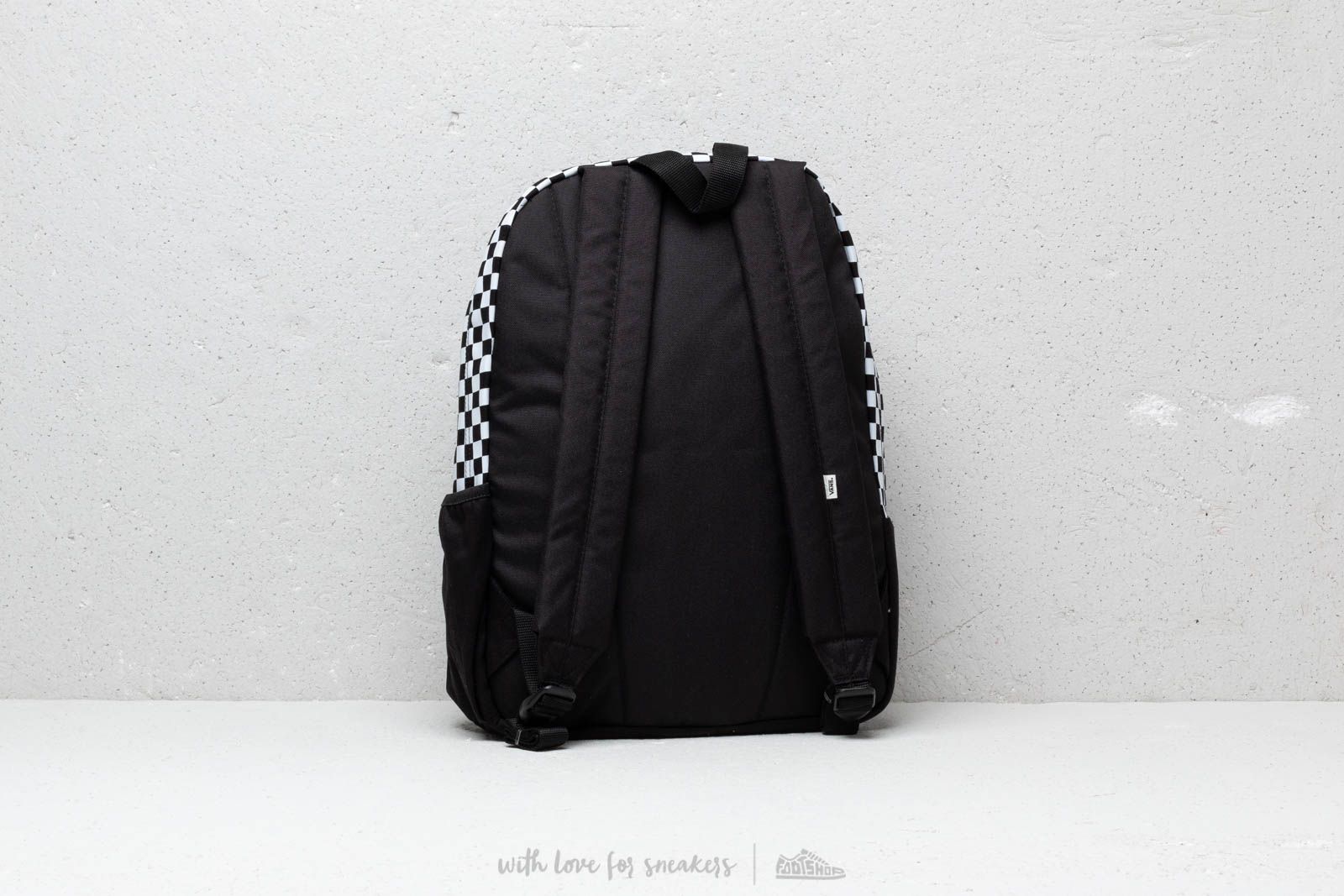Backpacks Vans Central Realm Backpack Black White Footshop