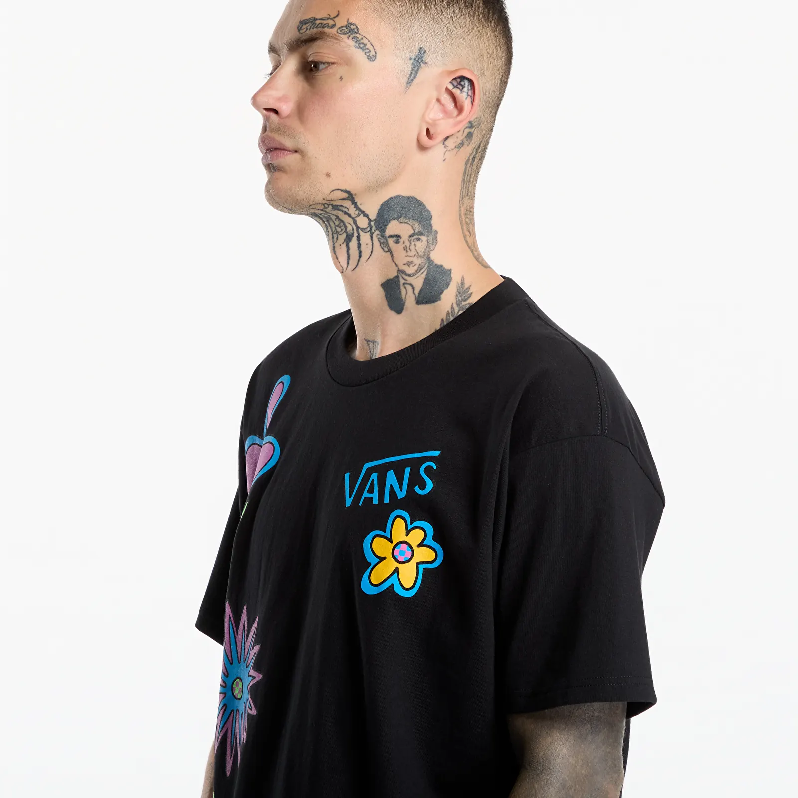 T-shirts Vans De La Soul 3 Feet High and Rising SS Tee Black