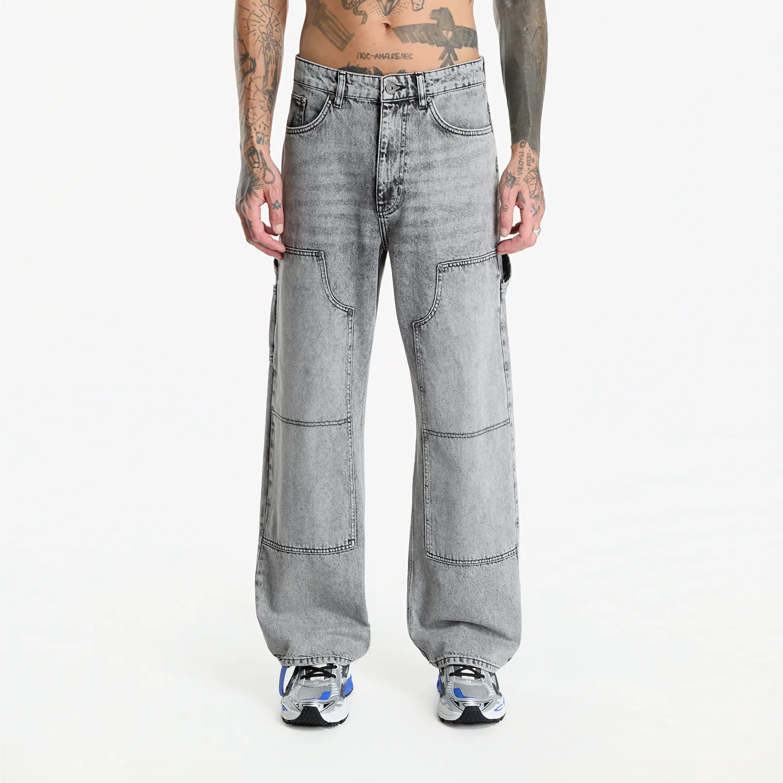 Kavbojke  L/AB c/o Off-White™ Diag Carpenter Jeans Smoke Fade
