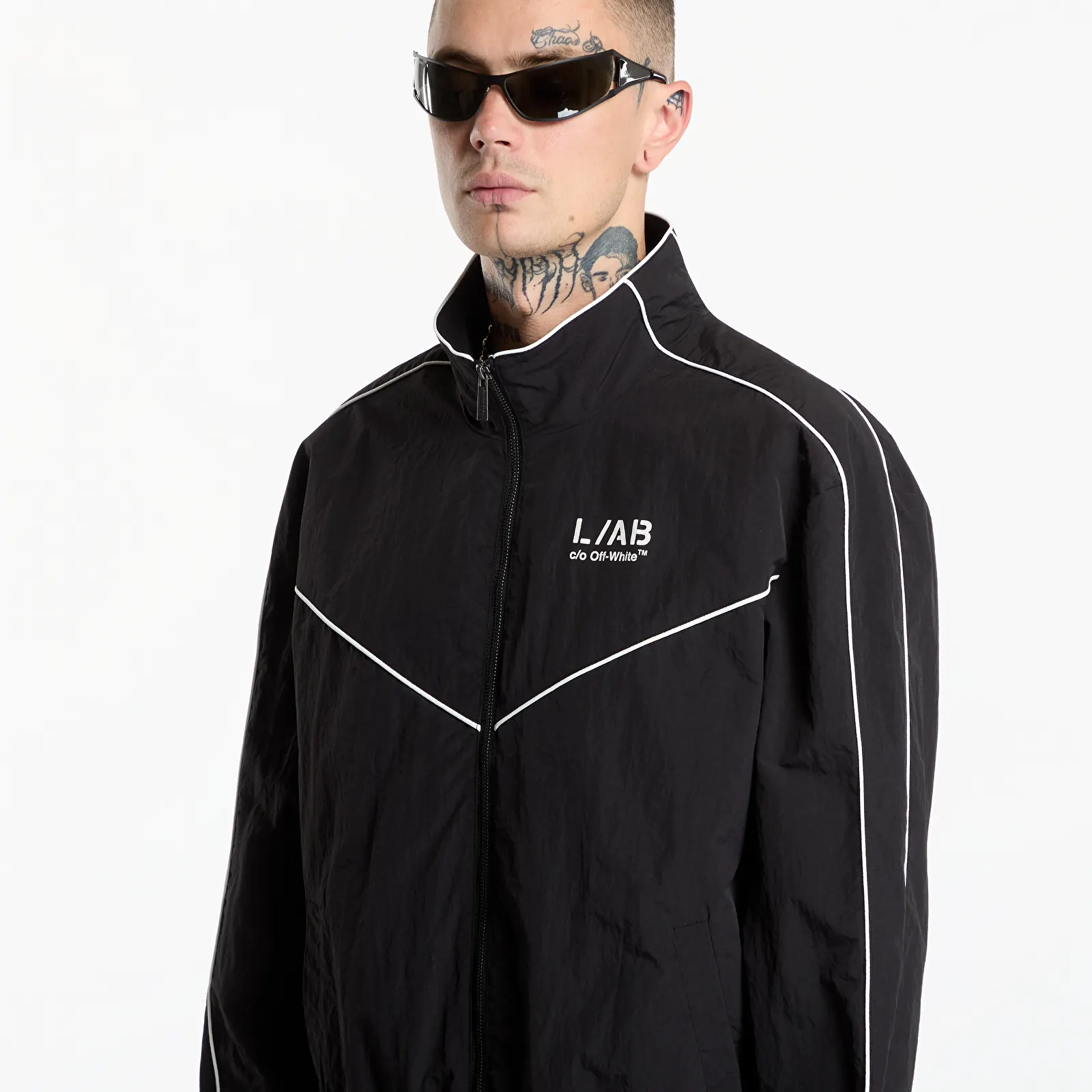 Jakker L/AB c/o Off-White™ Diag Track Jacket Black