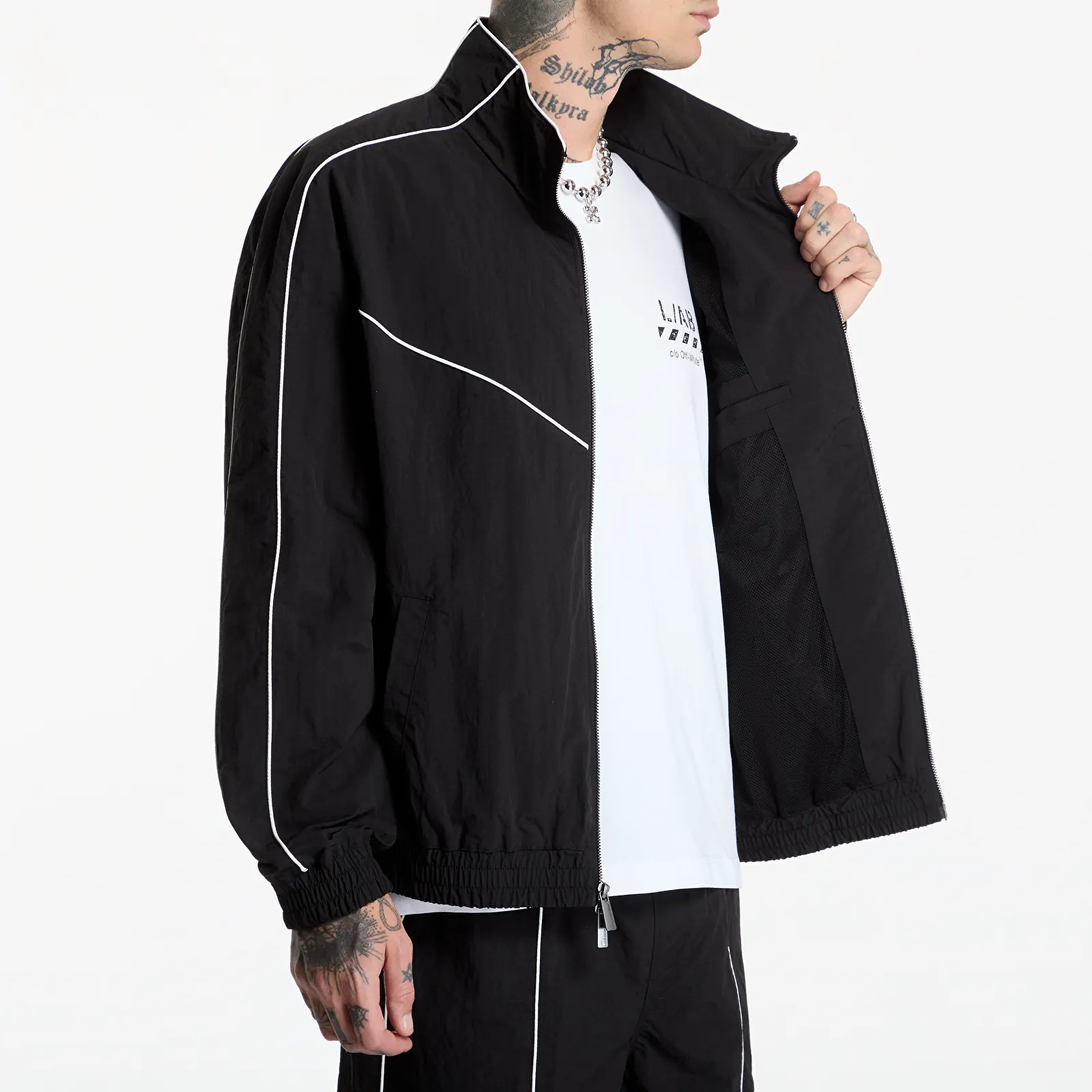 Jakker L/AB c/o Off-White™ Diag Track Jacket Black