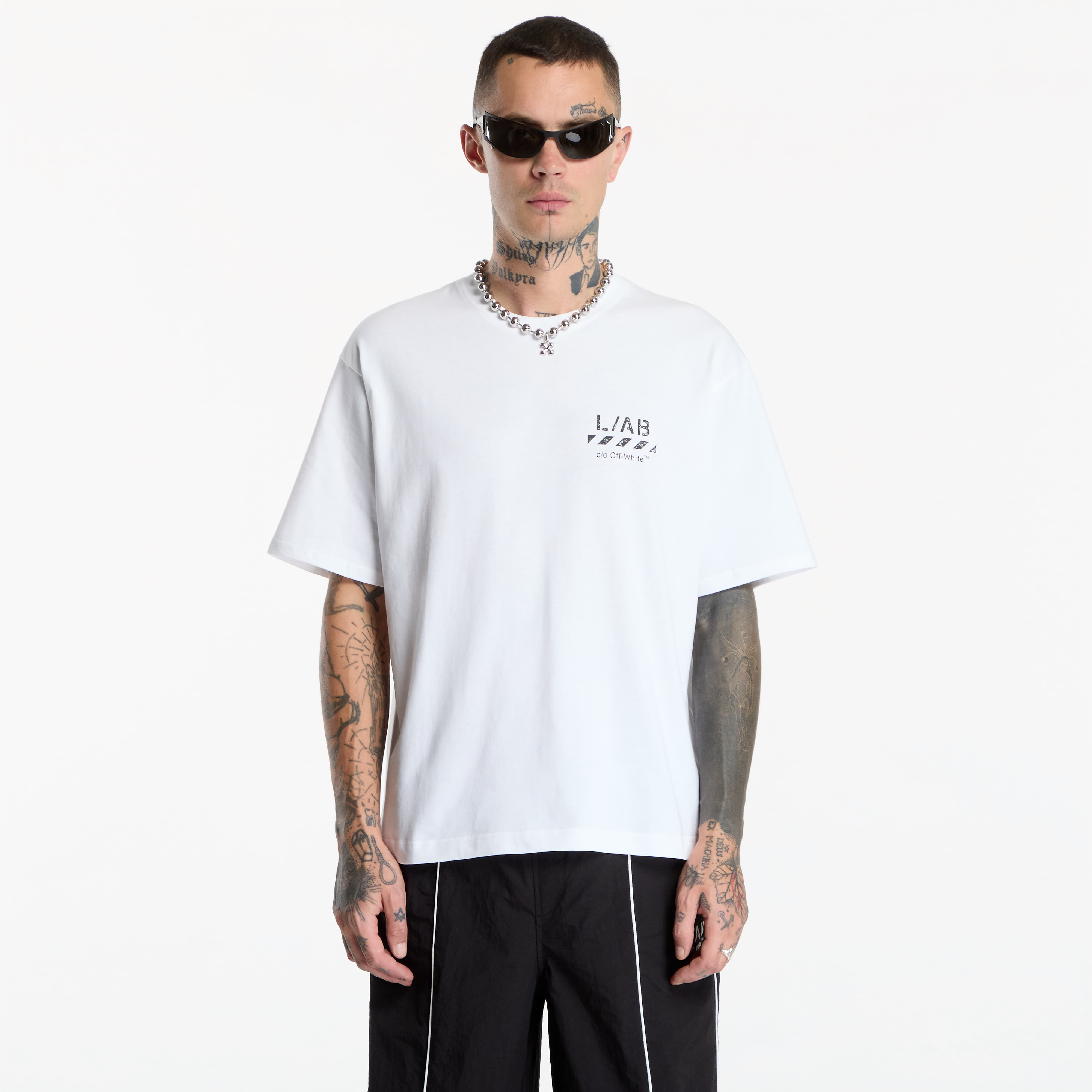 Tricou L/AB c/o Off-White™ Diag S/S Tee White XXL