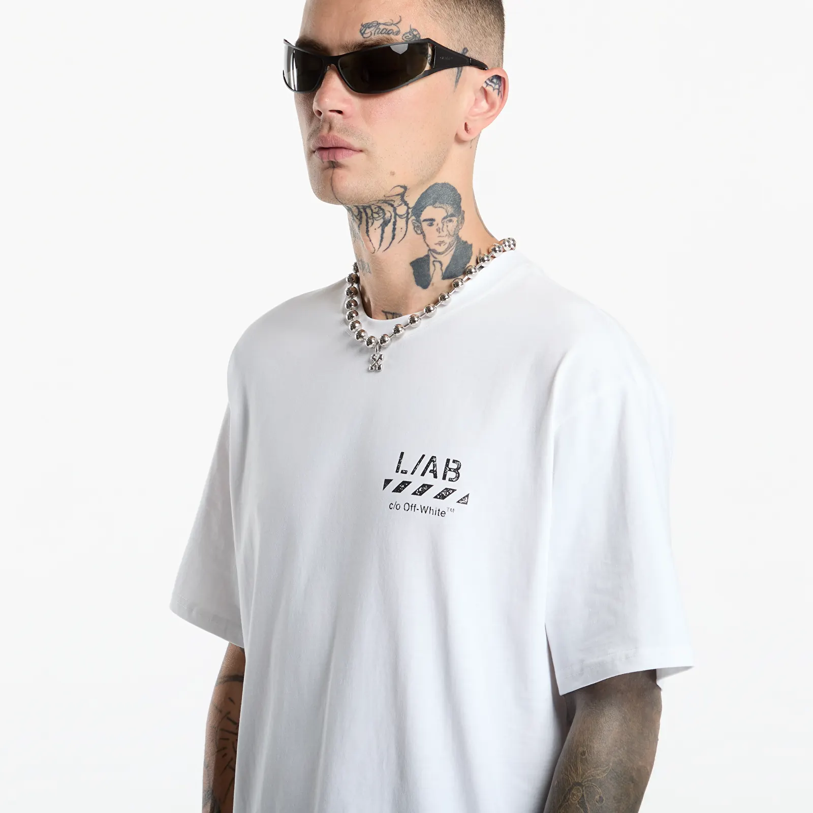 T-shirts L/AB c/o Off-White™ Diag S/S Tee White