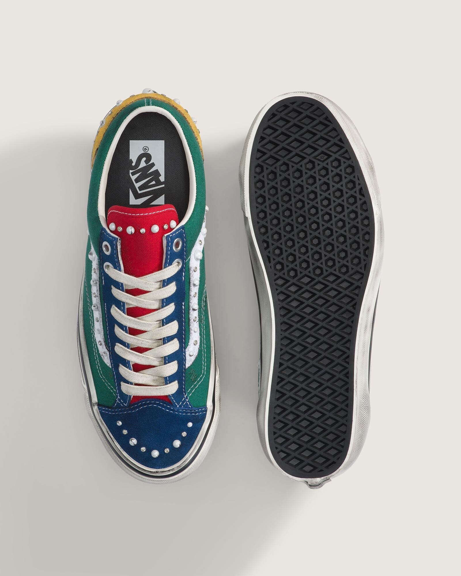 Чоловіче взуття Vans LX Old Skool 36 Green/Multi