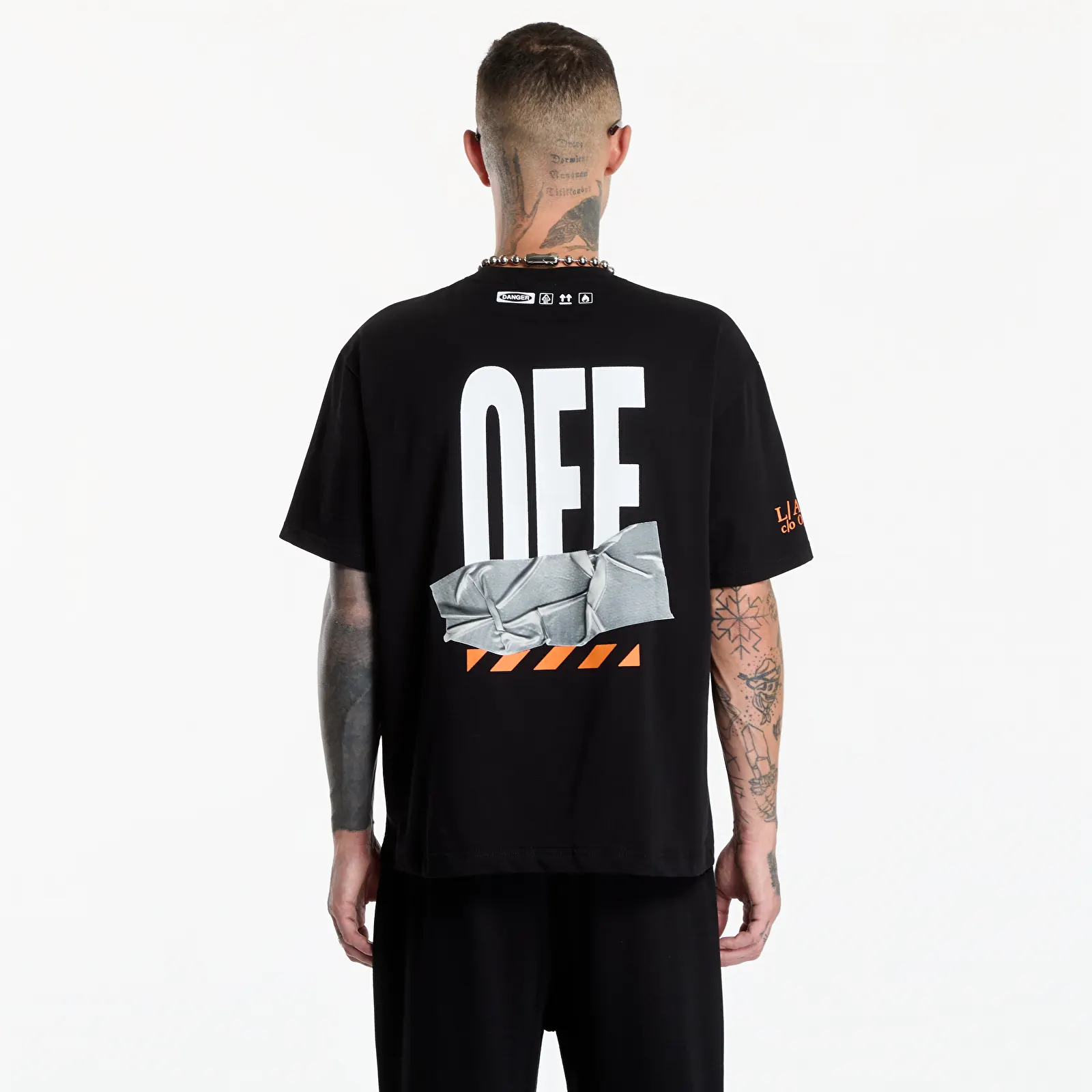 T-shirts L/AB c/o Off-White™ Off Active Duct Tape S/S Tee Black