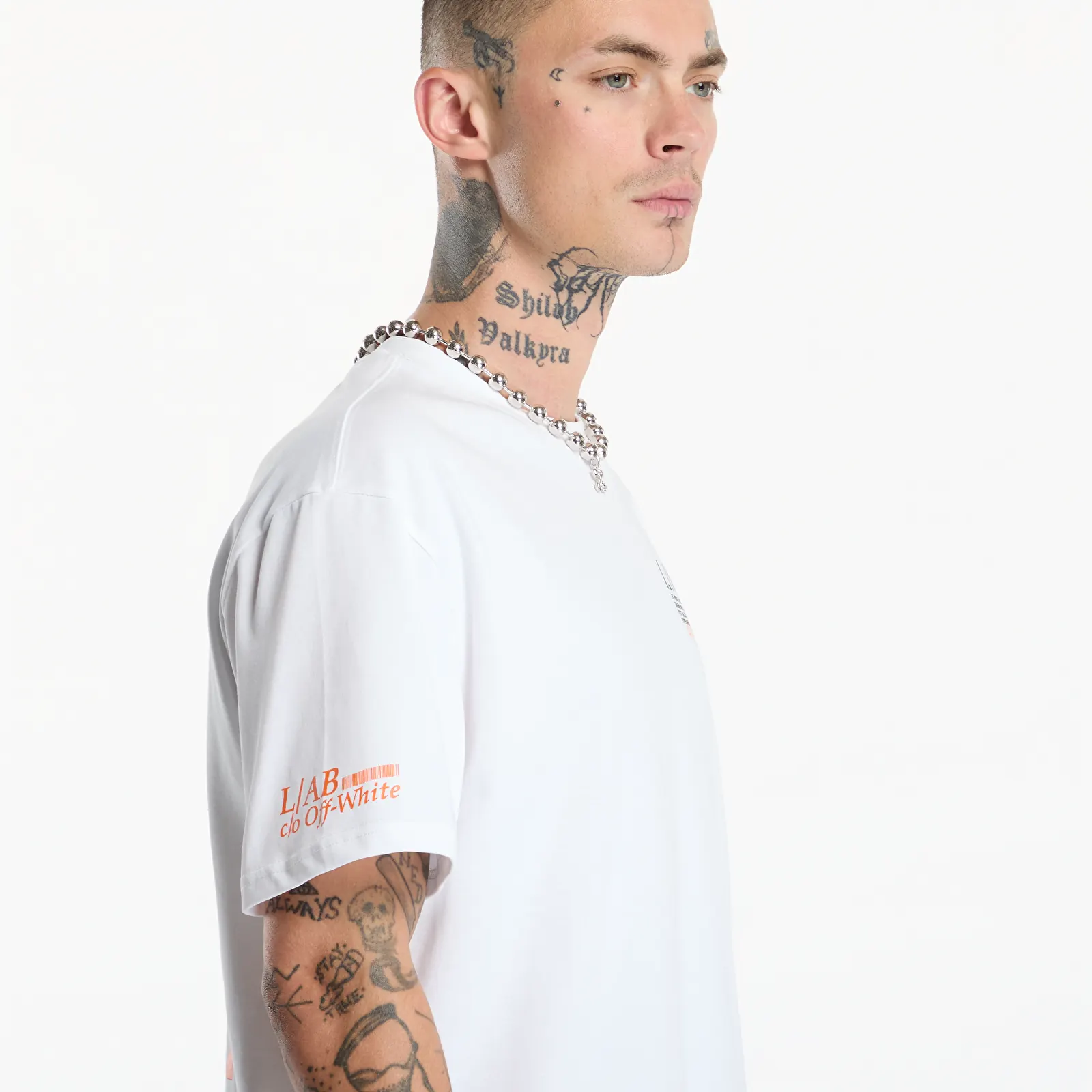 T-shirts L/AB c/o Off-White™ Off Active Duct Tape S/S Tee White