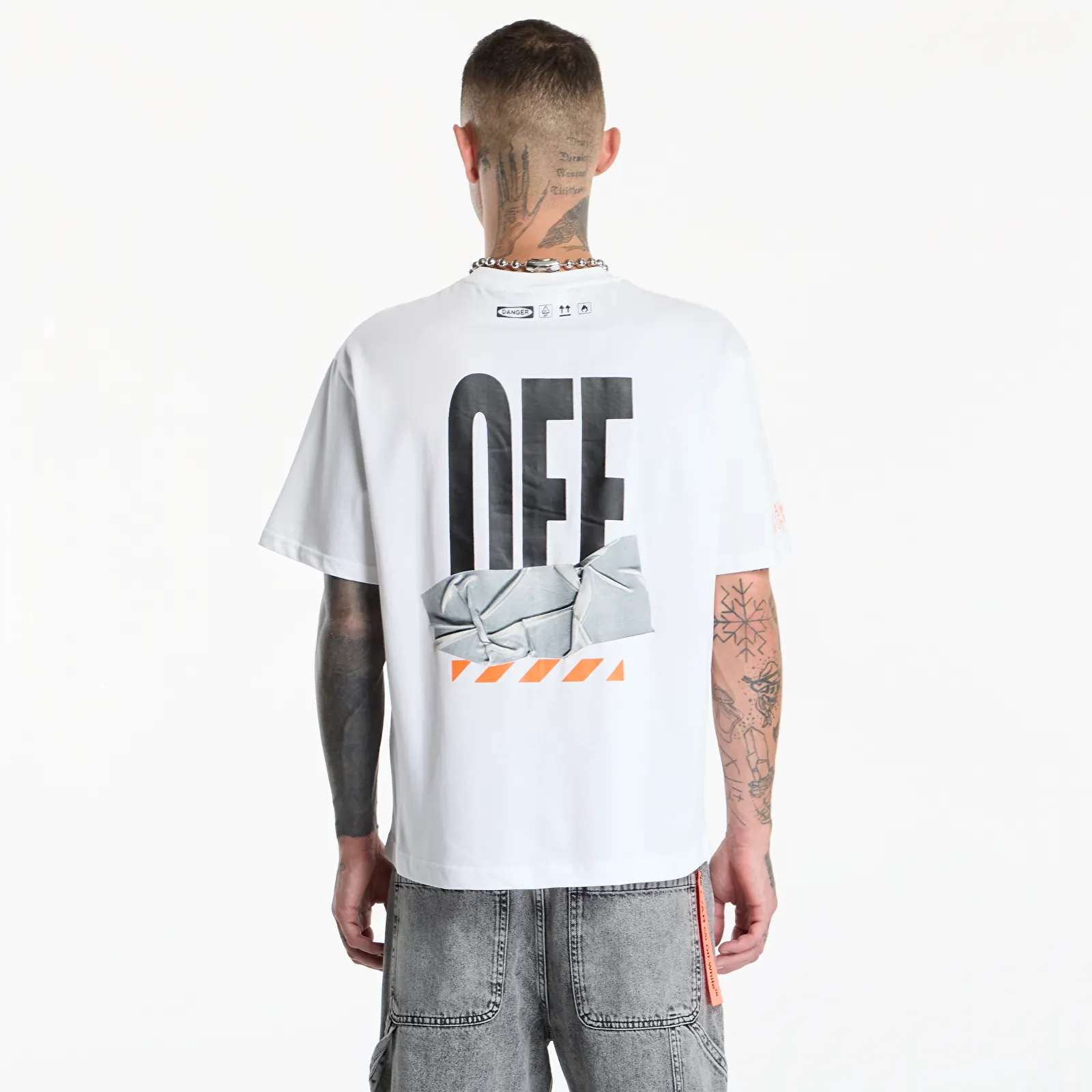 T-shirts L/AB c/o Off-White™ Off Active Duct Tape S/S Tee White