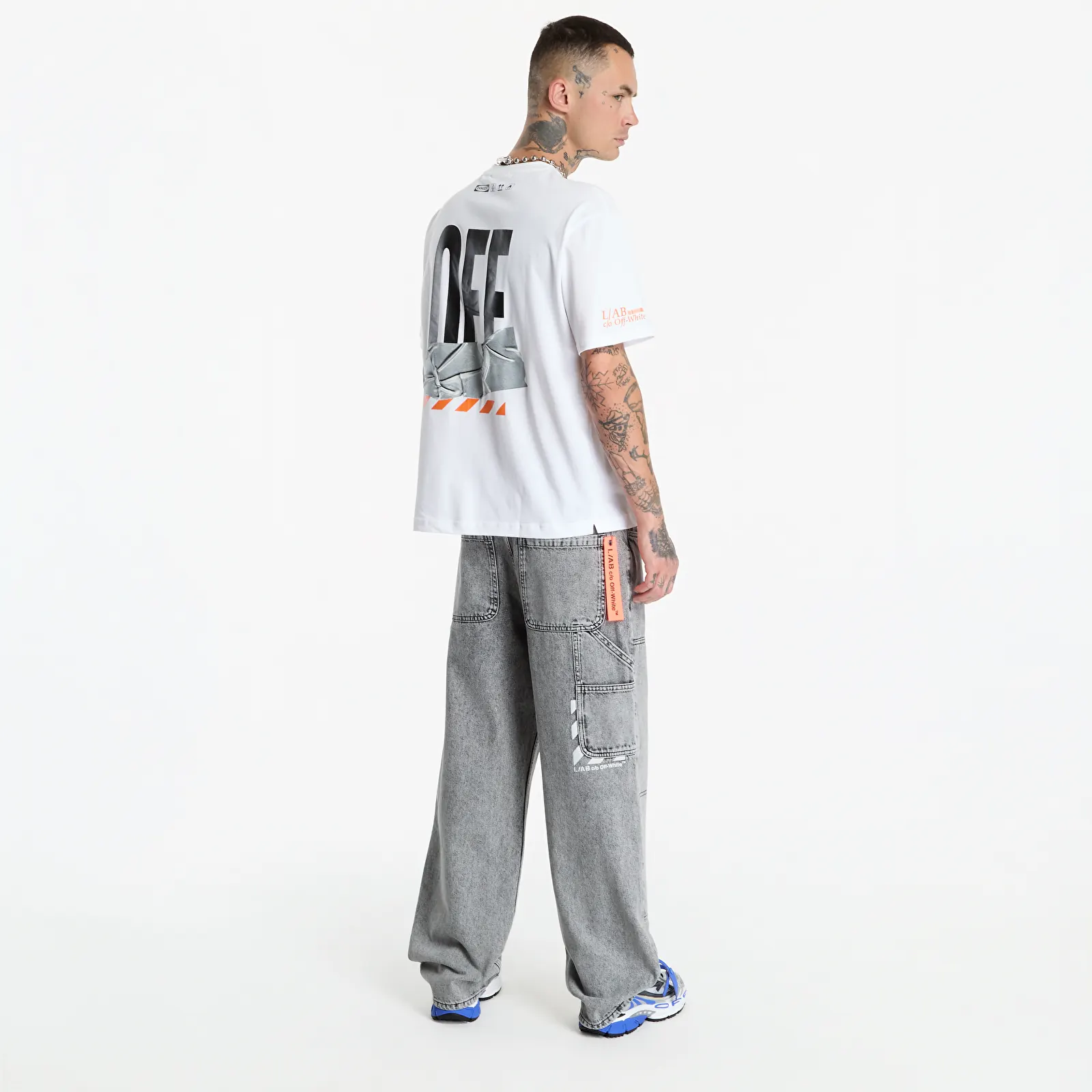 T-shirts L/AB c/o Off-White™ Off Active Duct Tape S/S Tee White