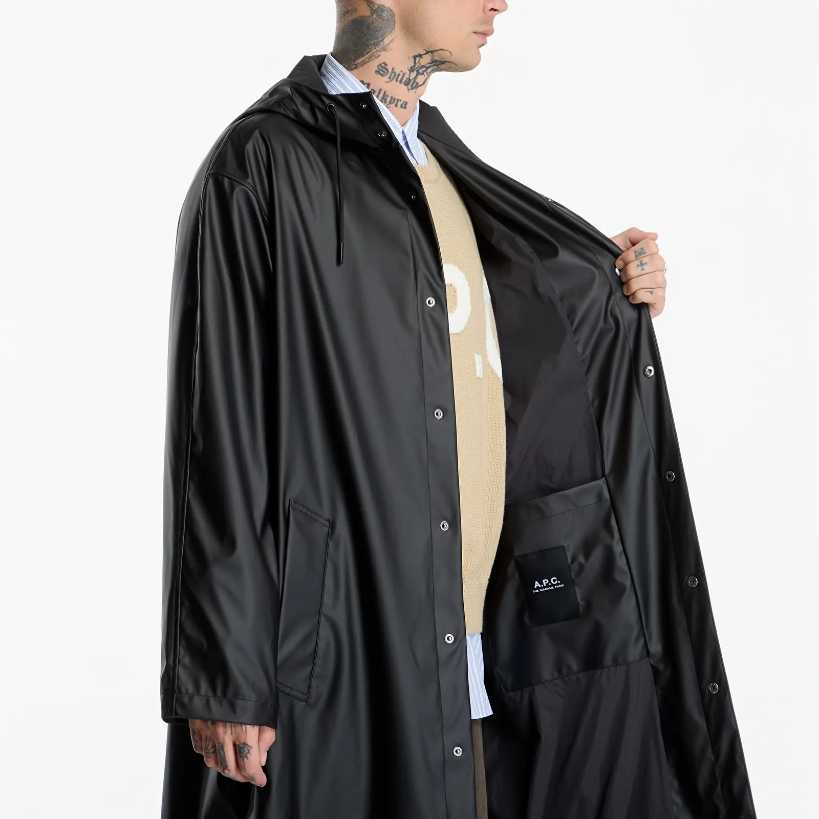 Parkas para homem A.P.C. Kim Parka UNISEX Black