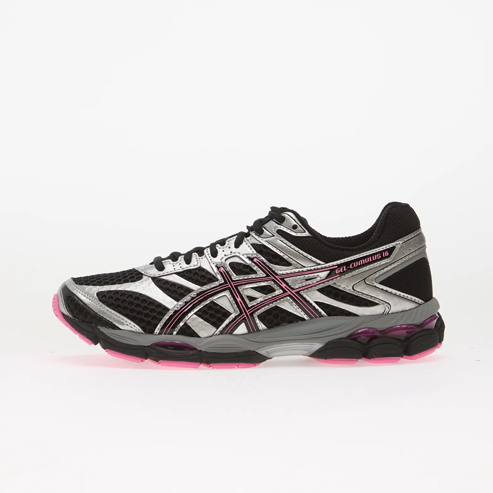 Men's shoes Asics Gel-Cumulus 16 Black/ Dragon Fruit