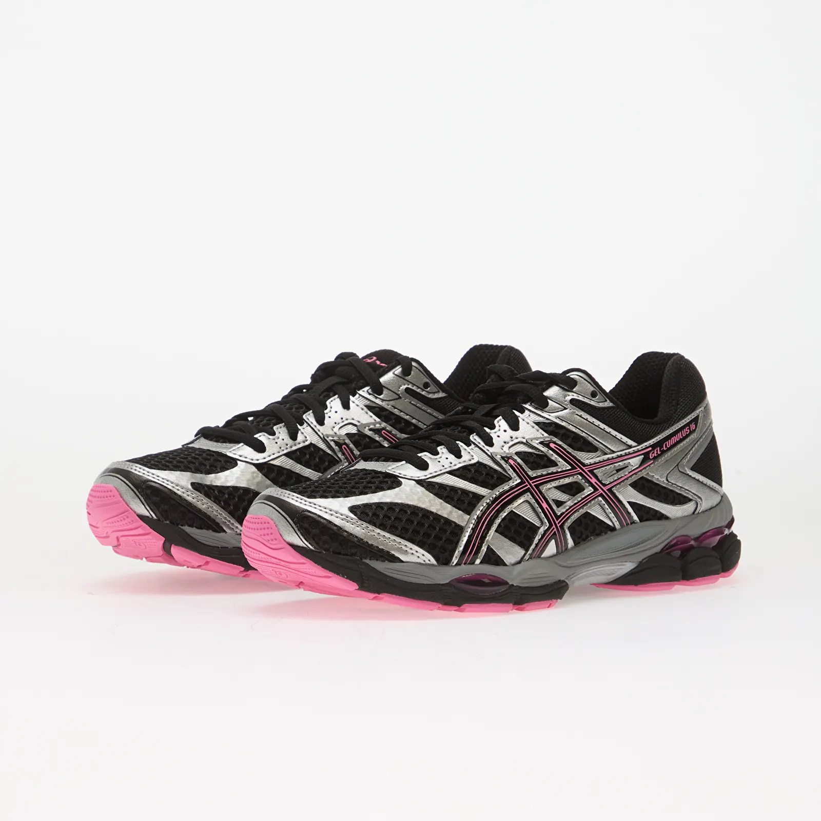 Men's shoes Asics Gel-Cumulus 16 Black/ Dragon Fruit