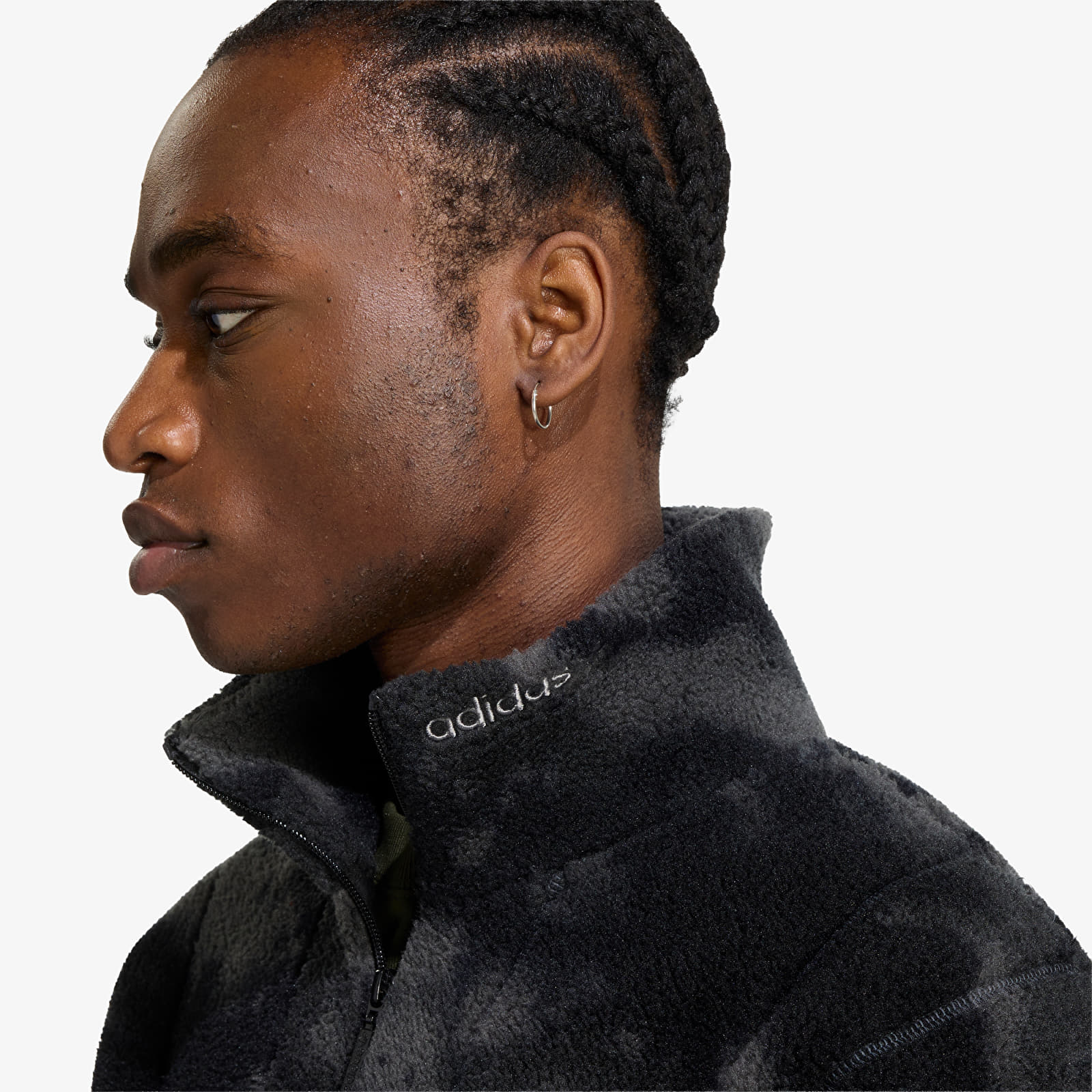 Куртки adidas Camo Polarfleece TT Black
