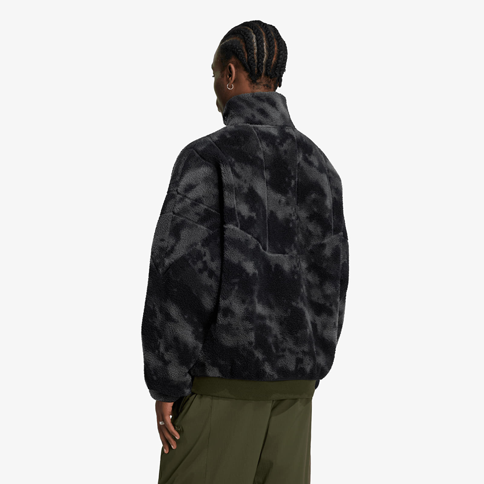 Куртки adidas Camo Polarfleece TT Black