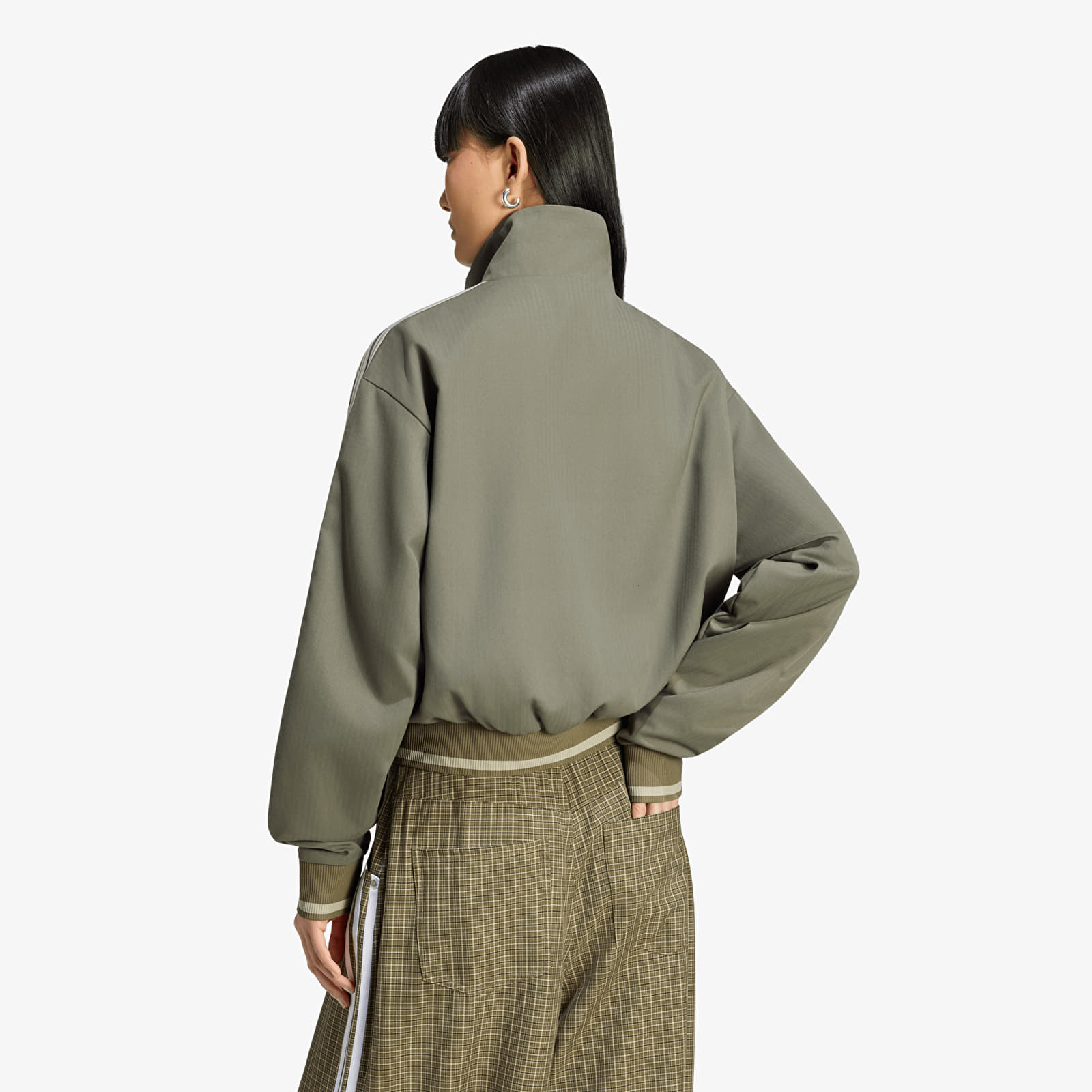 Kurtki adidas Firebird Track Top Branch/ Silver Pebble