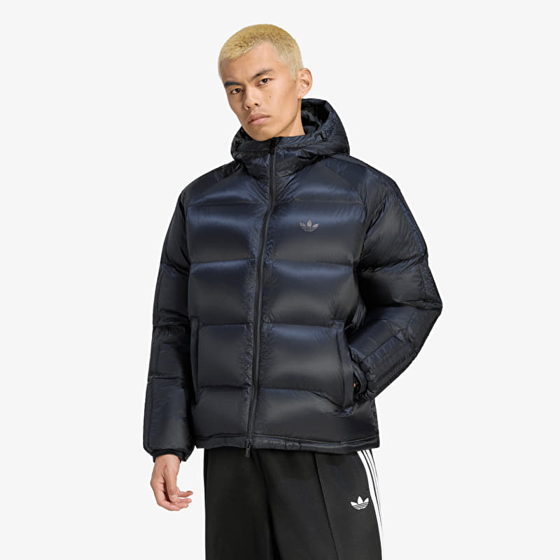 adidas Pertex 3-STRIPES Down Regen Jacket Black