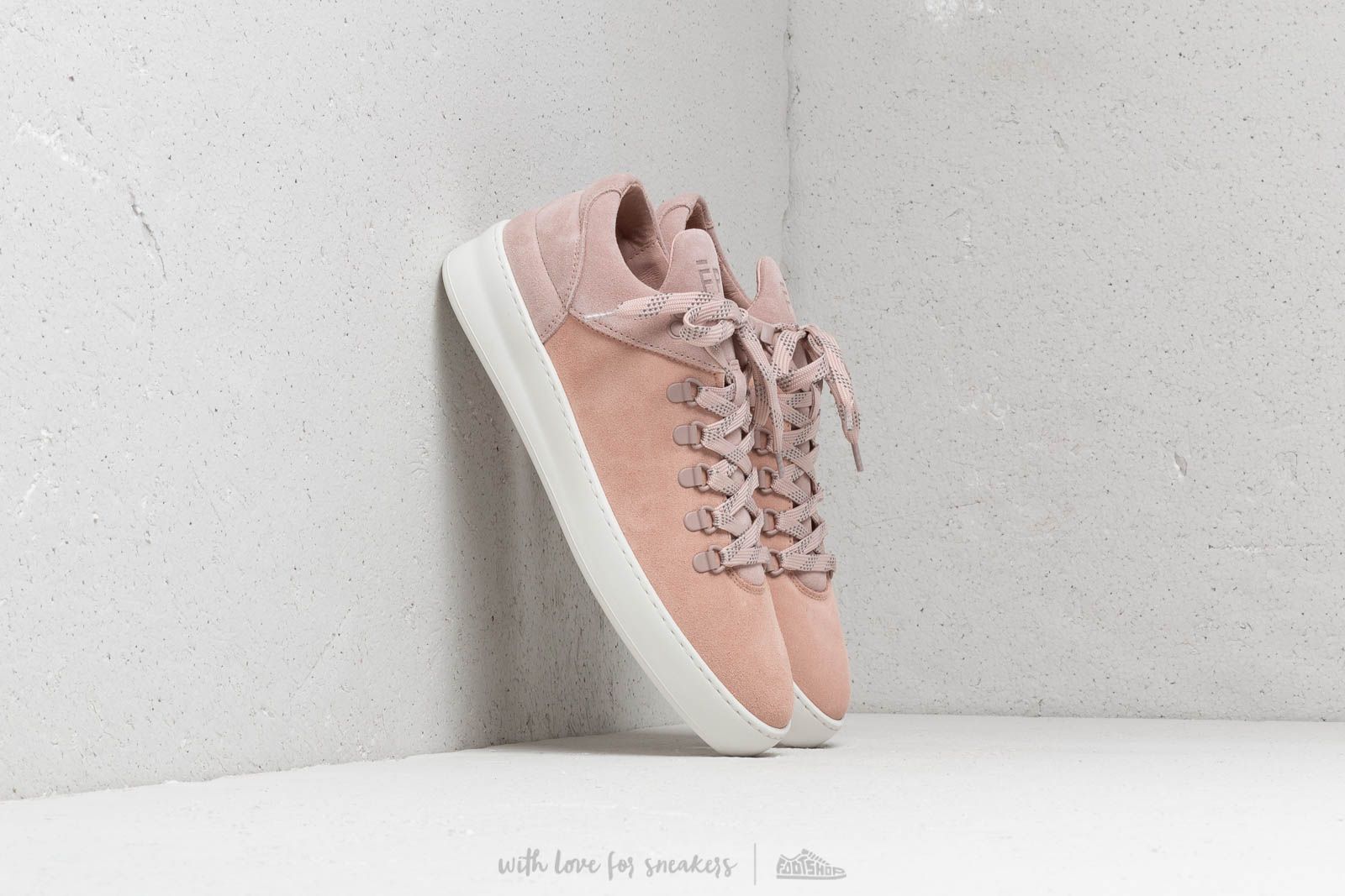 Men's shoes Filling Pieces Mountain Cut Plain Cape Suede Nude