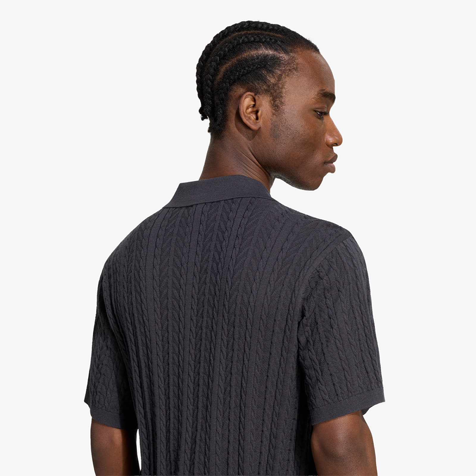 Sweaters adidas Cable Knit Football Jersey Utility Black