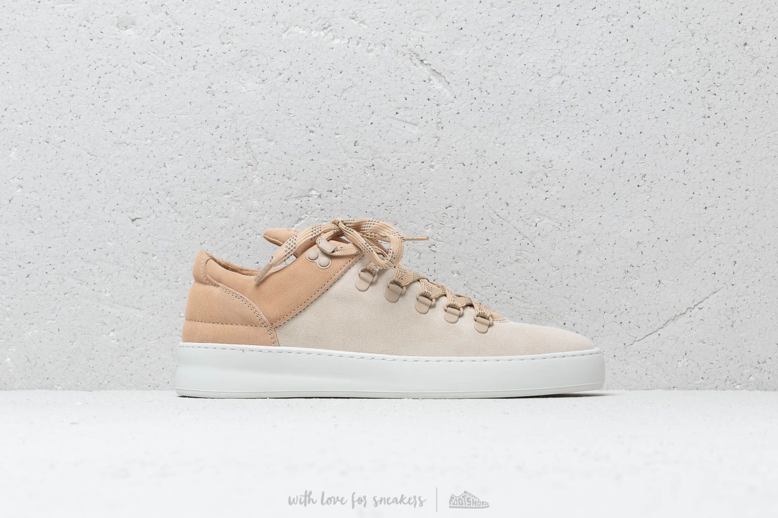 Мъжки кецове и обувки Filling Pieces Mountain Cut Plain Cape Suede Beige