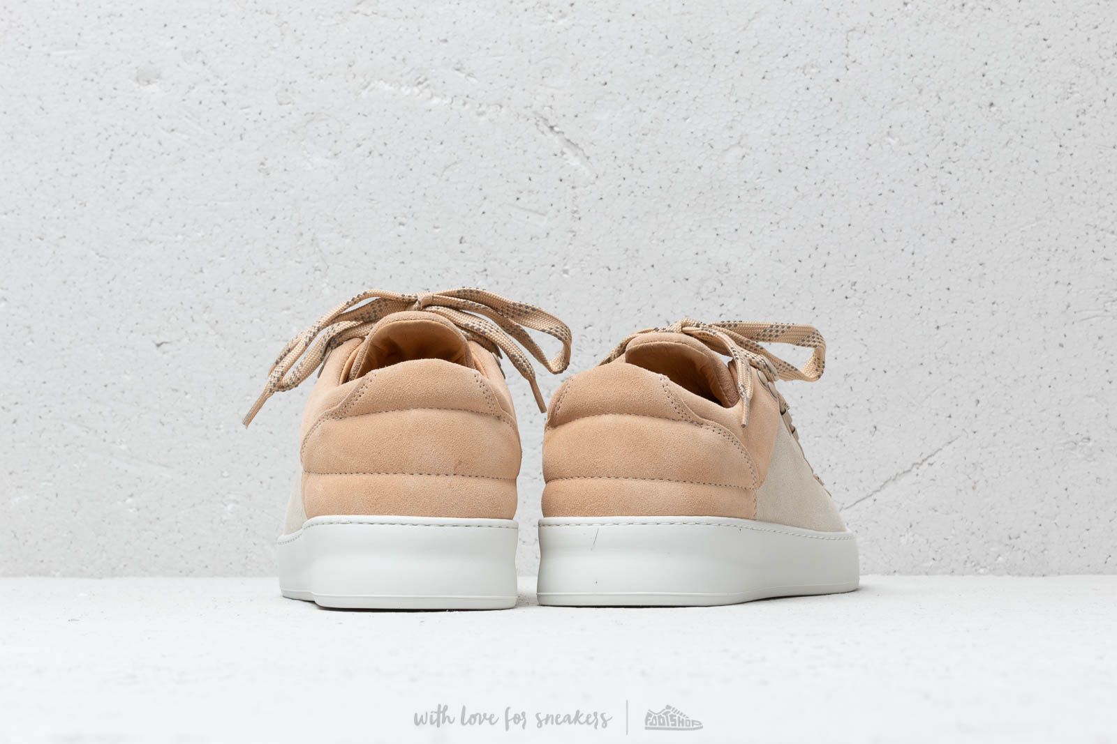 Мъжки кецове и обувки Filling Pieces Mountain Cut Plain Cape Suede Beige
