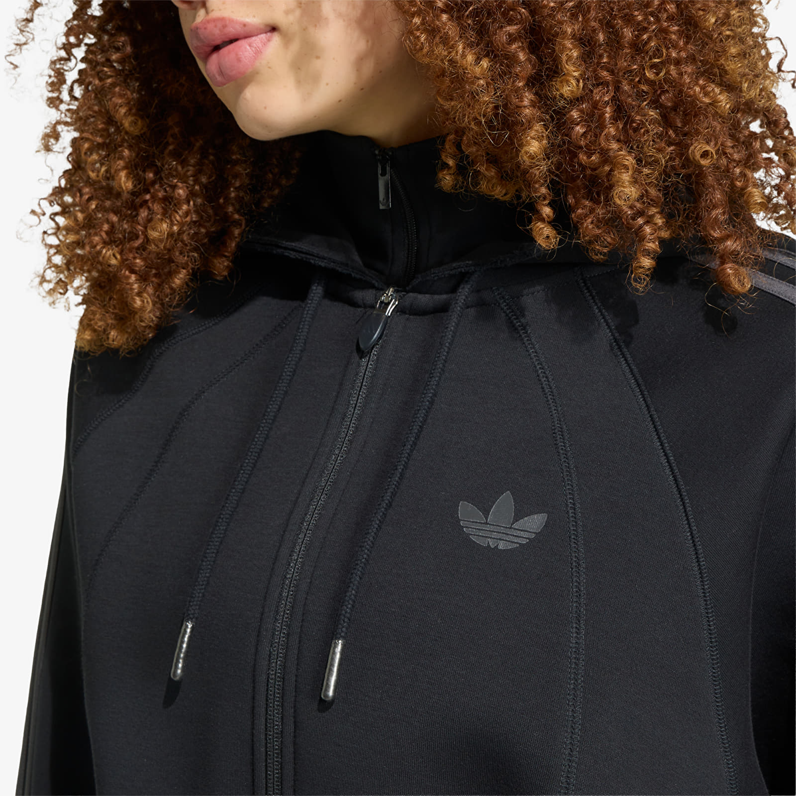 Sweatshirts adidas SST 2.0 Cropped Hoodie Black/ Utility Black