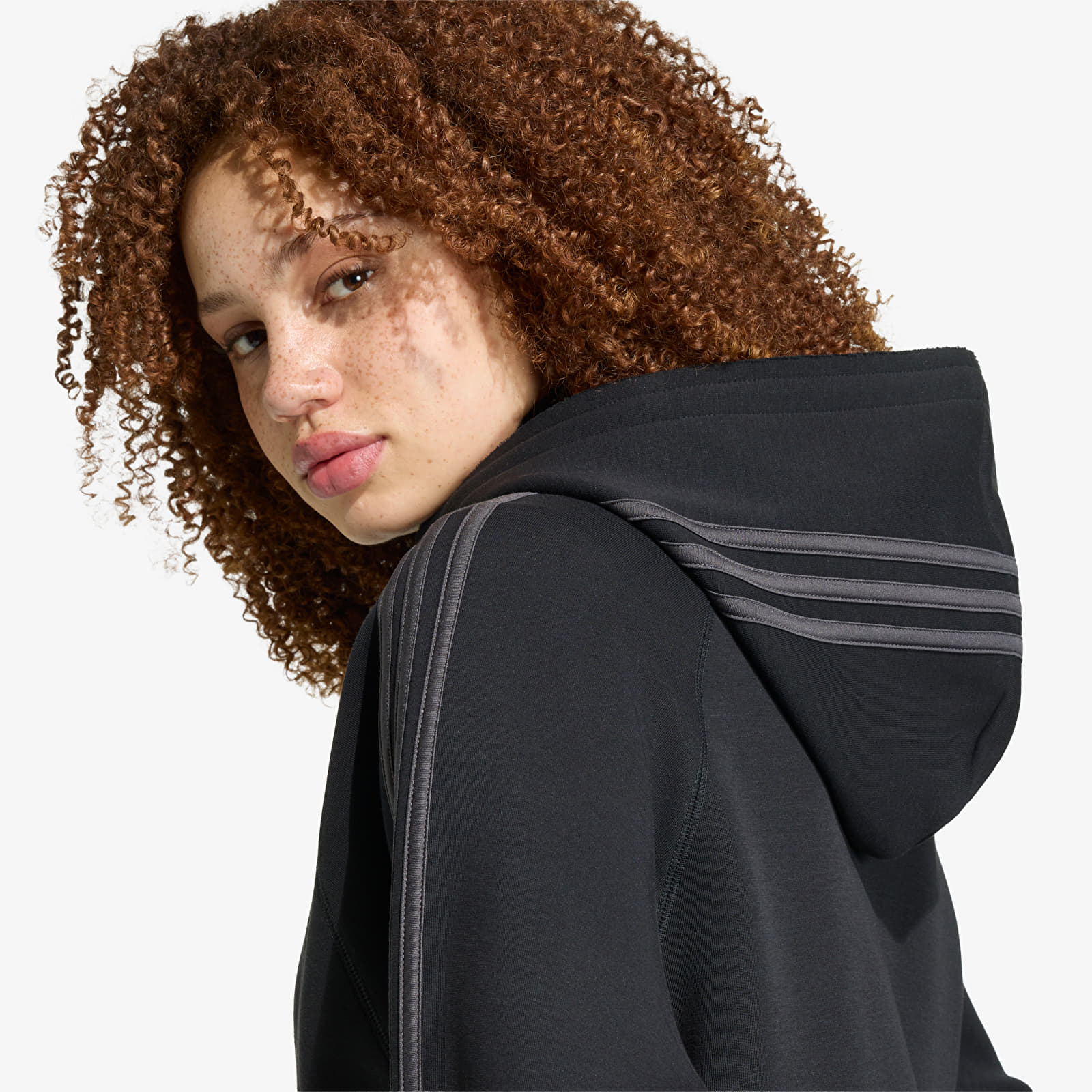 Sweatshirts adidas SST 2.0 Cropped Hoodie Black/ Utility Black