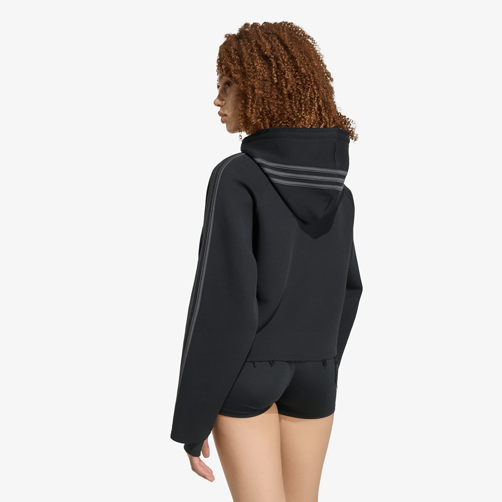 Sweatshirts adidas SST 2.0 Cropped Hoodie Black/ Utility Black
