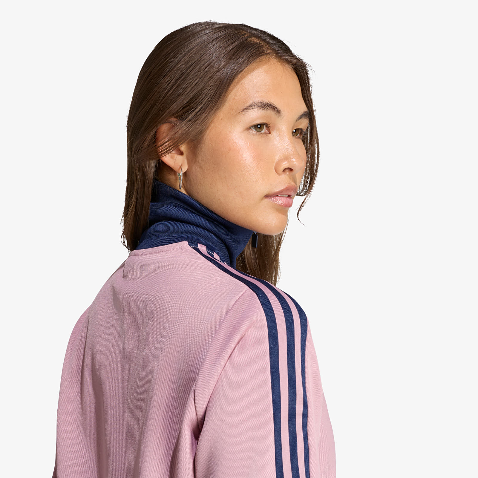 Női kabátok adidas Beckenbauer Track Top Magic Mauve/ Night Indigo