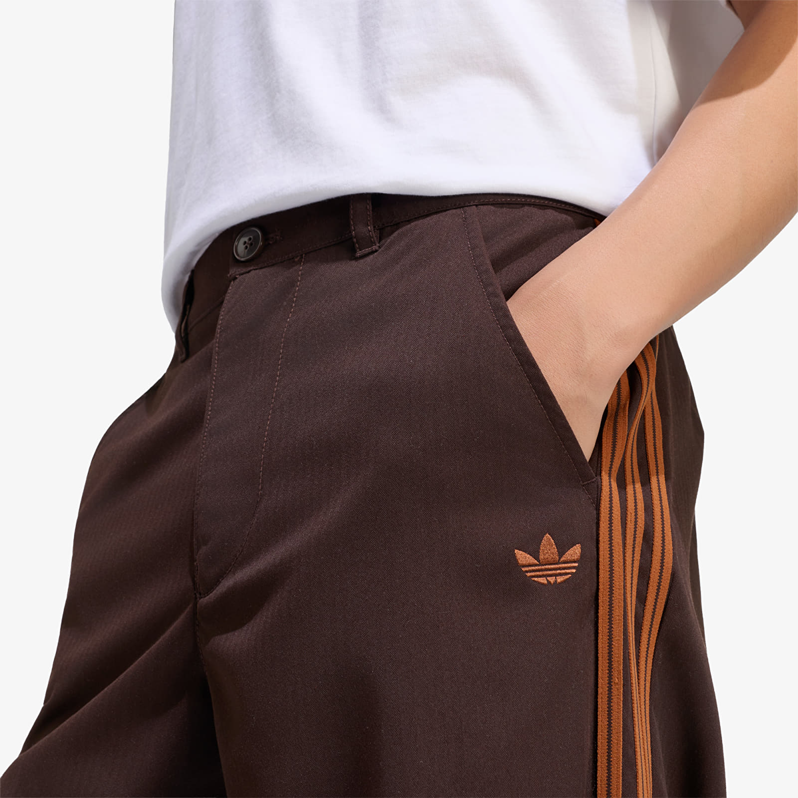 Pants adidas Firebird Tailored Trousers Aurora Coffee