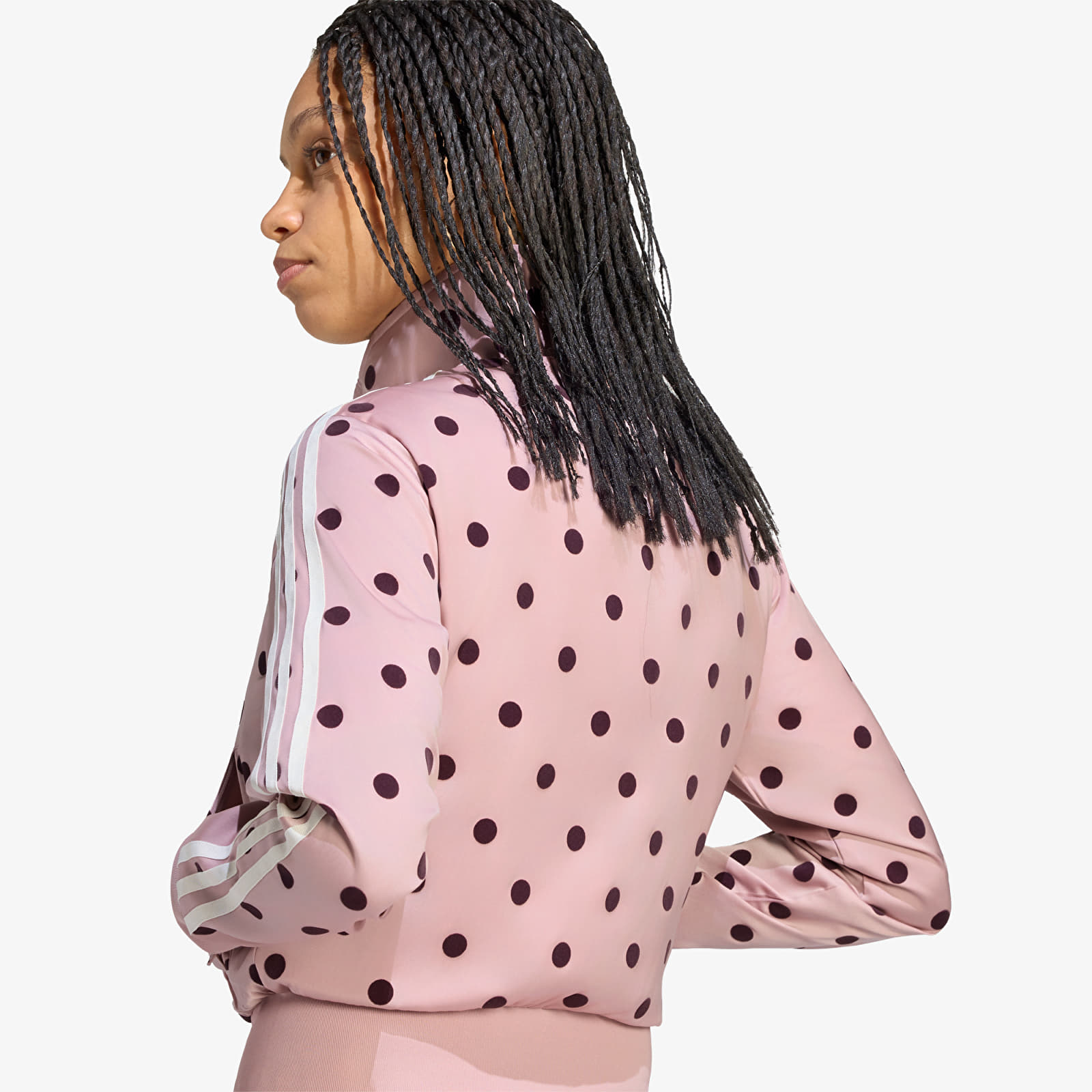 Vestes  adidas Satin Polka Dots Tt Track Top Dual Lilac