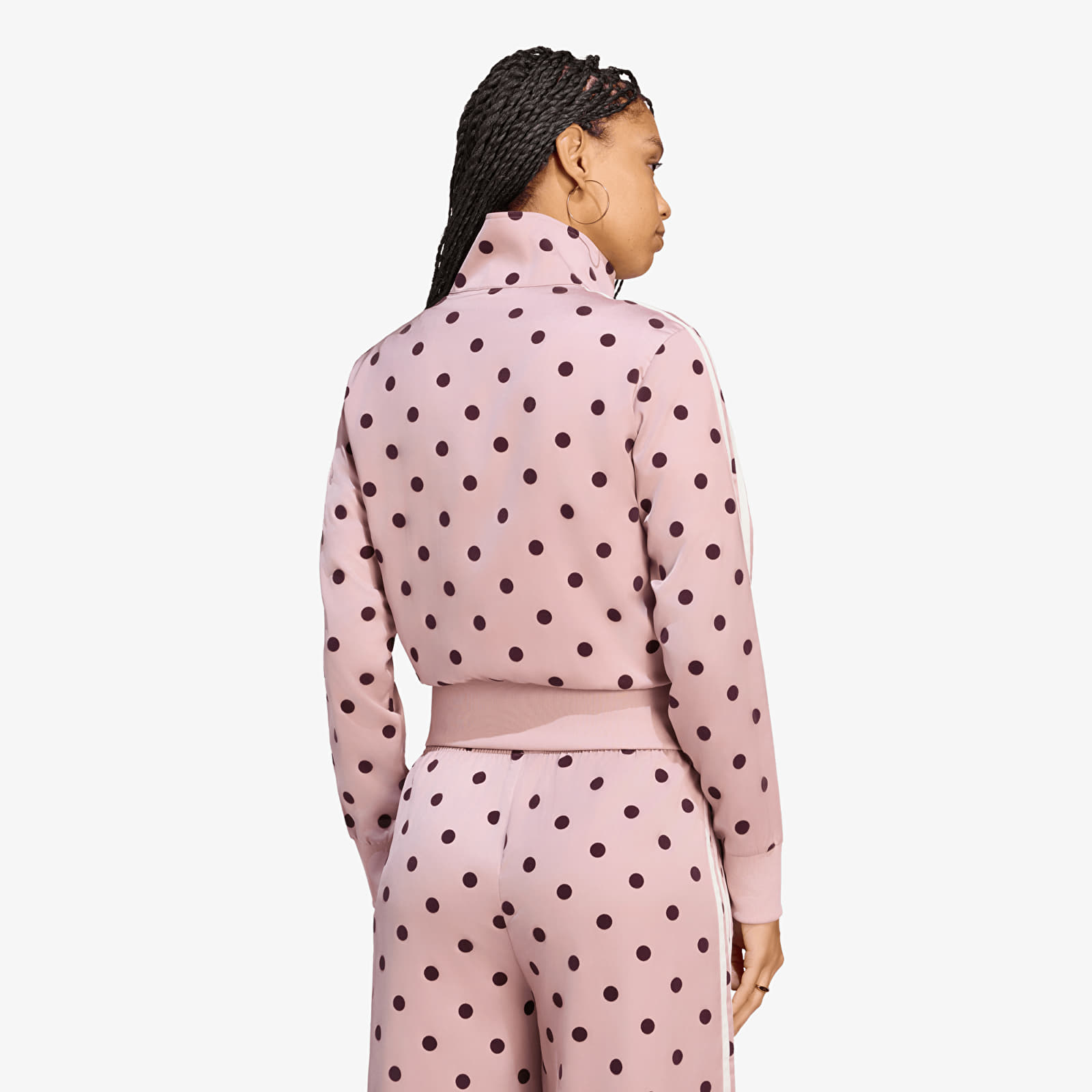 Vestes  adidas Satin Polka Dots Tt Track Top Dual Lilac