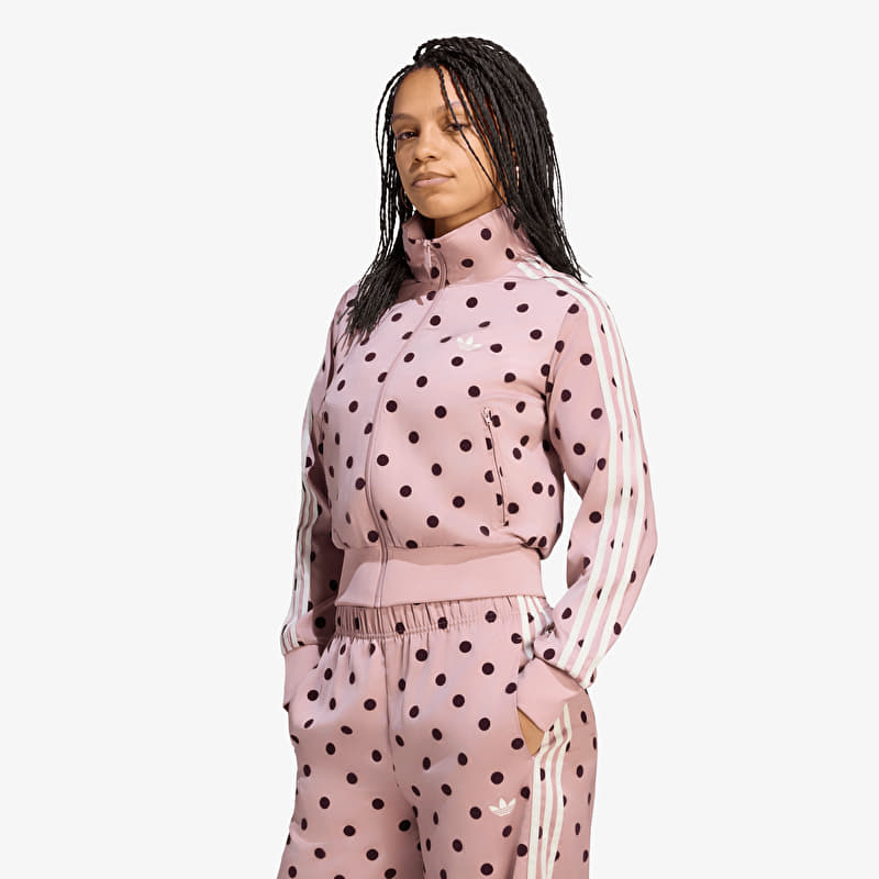 Яке adidas Satin Polka Dots Tt Track Top Dual Lilac