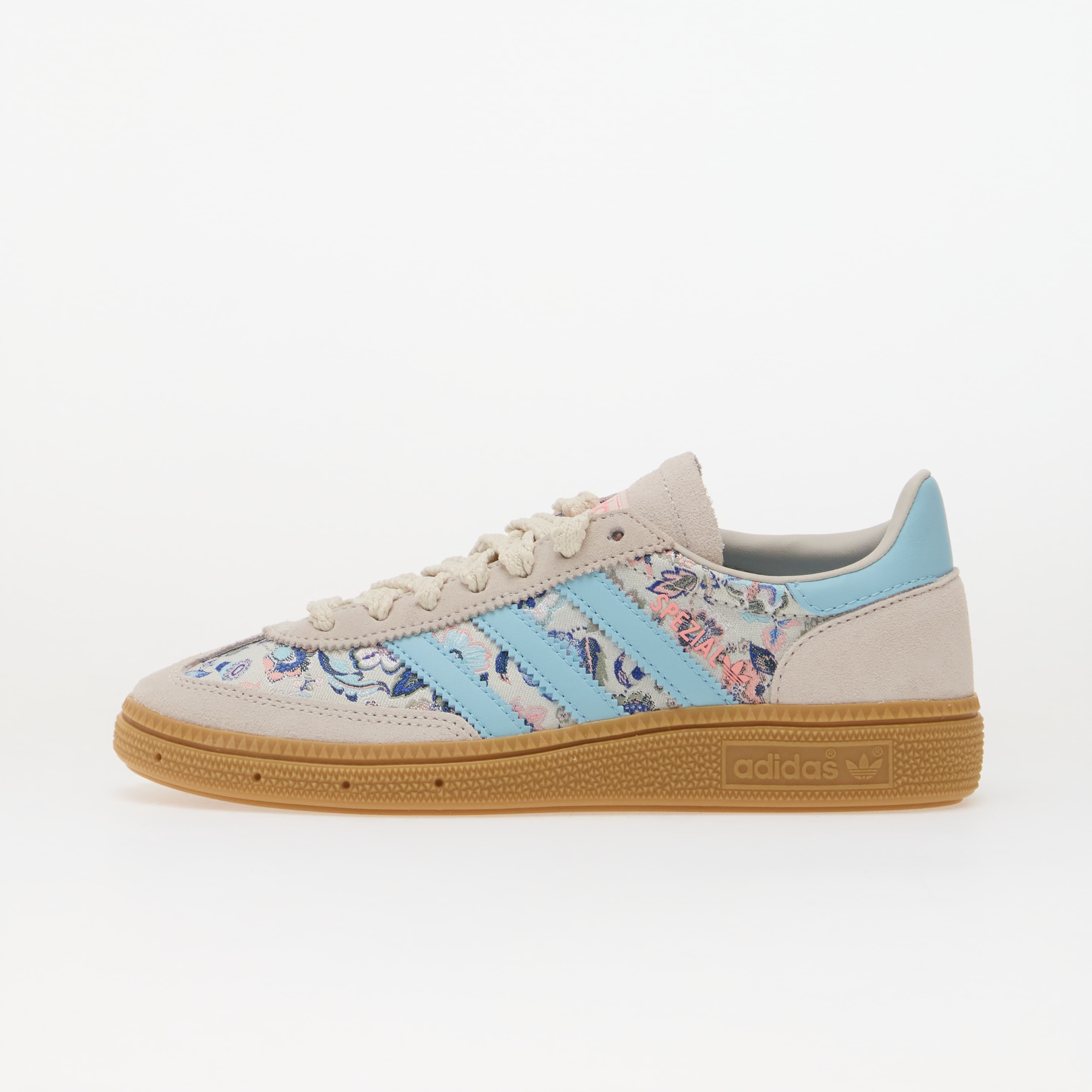 Sneakers adidas x Liberty London Handball Spezial Kids Off White/ Icey Blue/ Gum UK 3.5