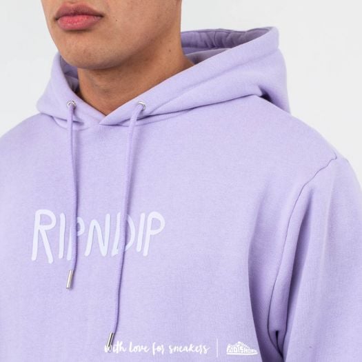 Ripndip lavender hoodie on sale